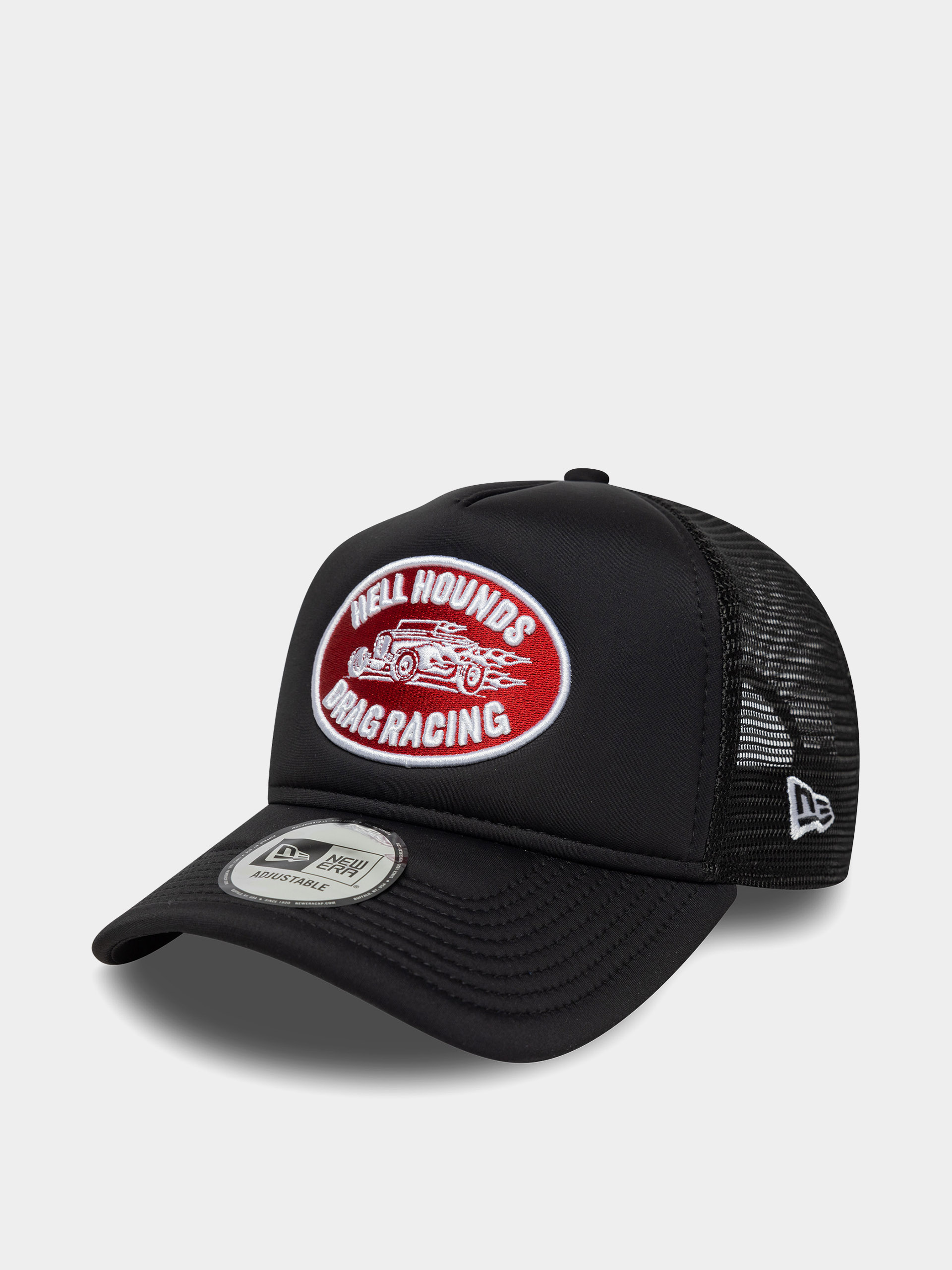 New Era Cap Graphic Patch Trucker (black)