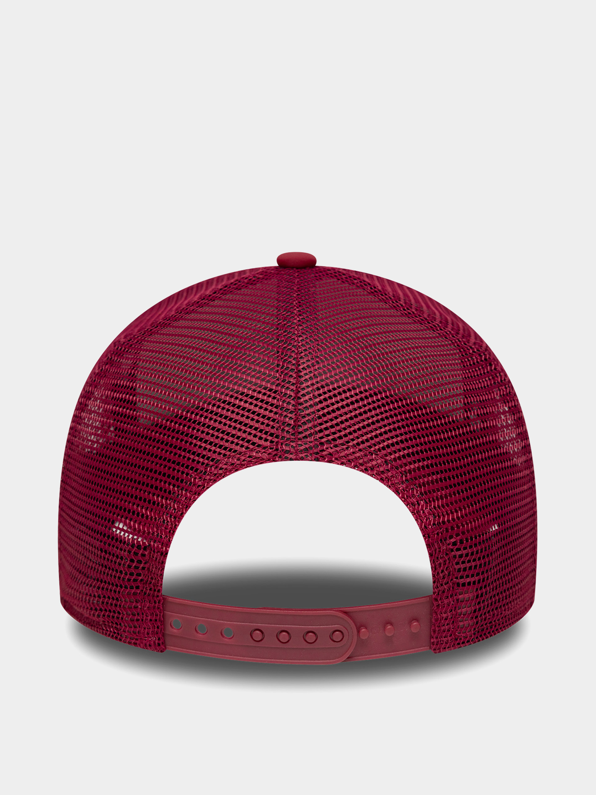 New Era Cap Oval Foam Patch Trucker (cherry/white)