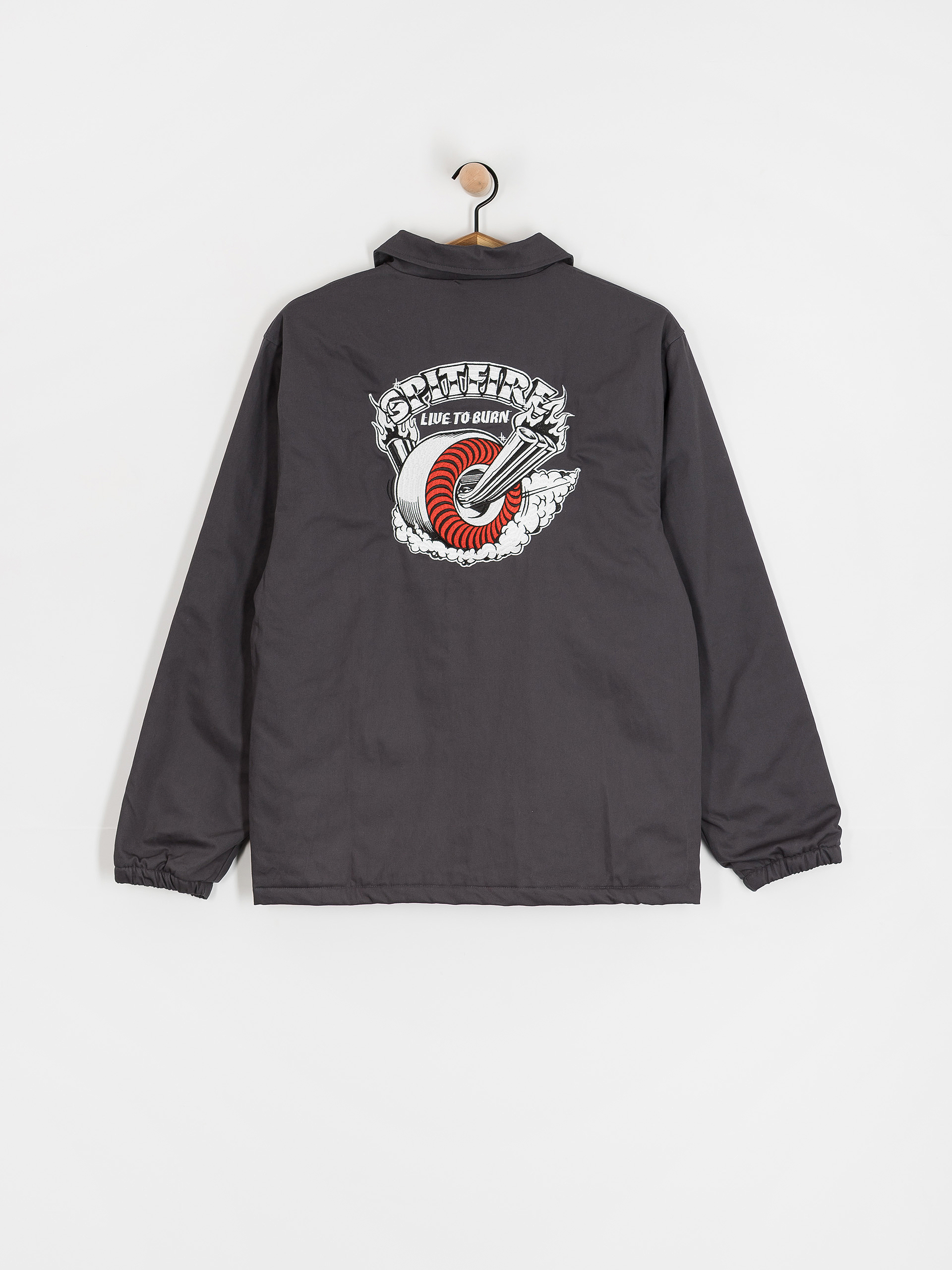 Spitfire Burnout Jacket (charcoal solid)