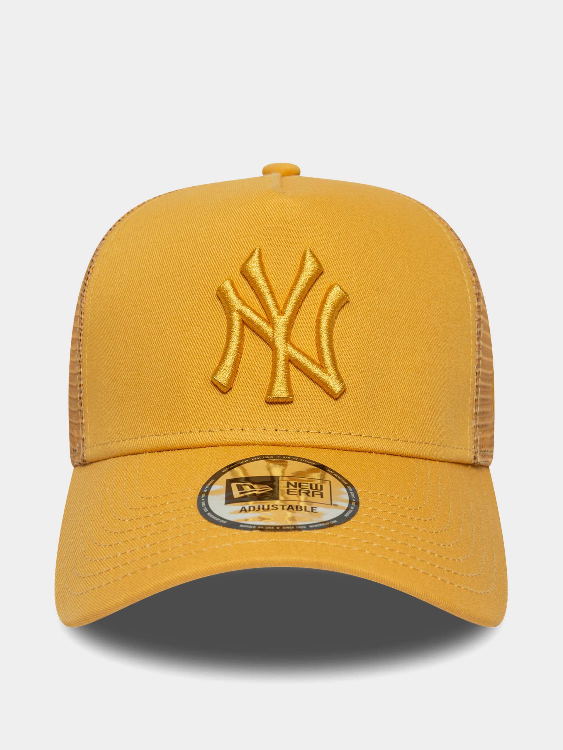 New Era Cap League Essential Trucker New York Yankees yellow
