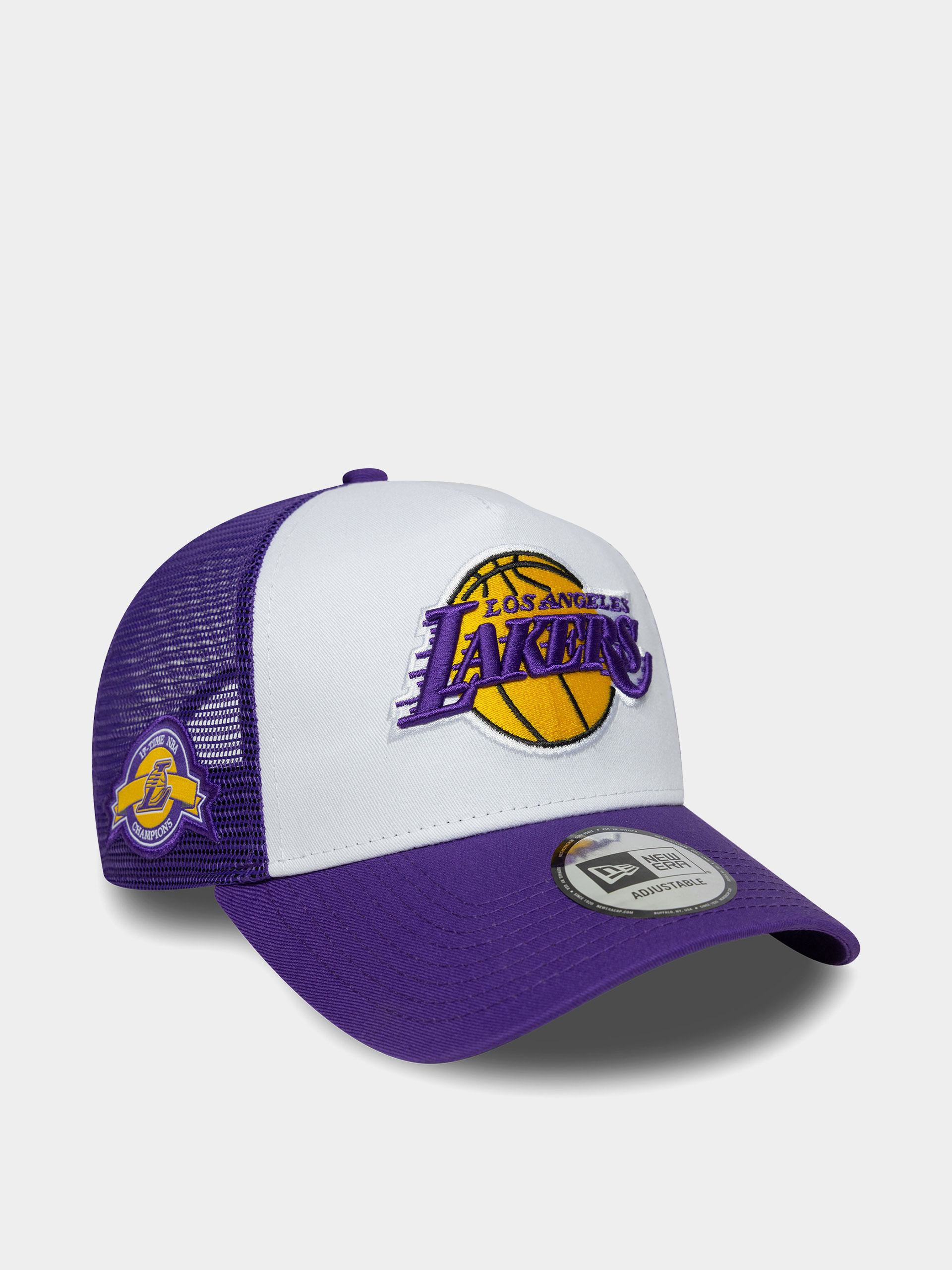 New Era Cap NBA Side Patch Trucker Los Angeles Lakers (violet/white)