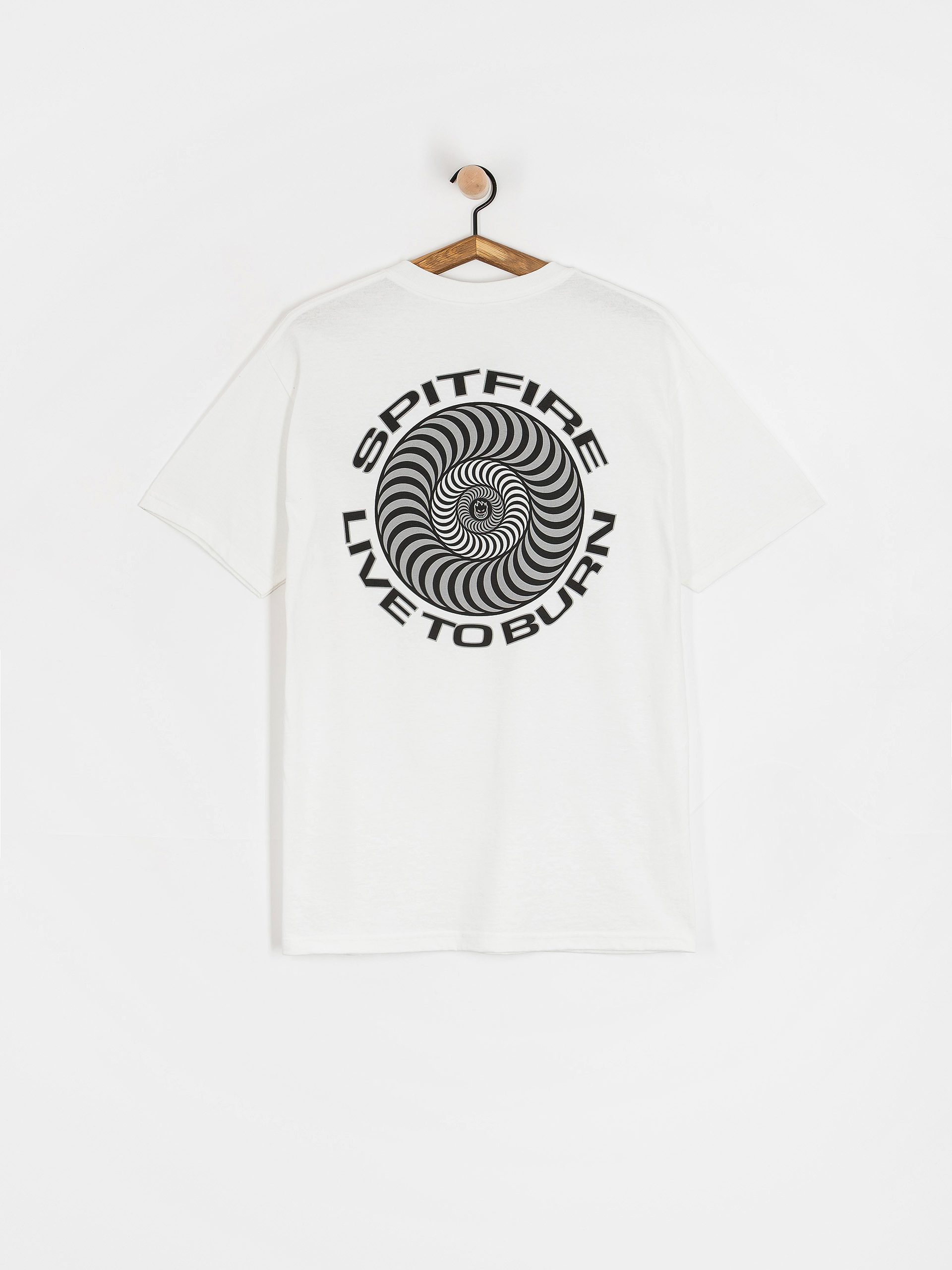 Spitfire Live To Burn Classic T-Shirt (white)