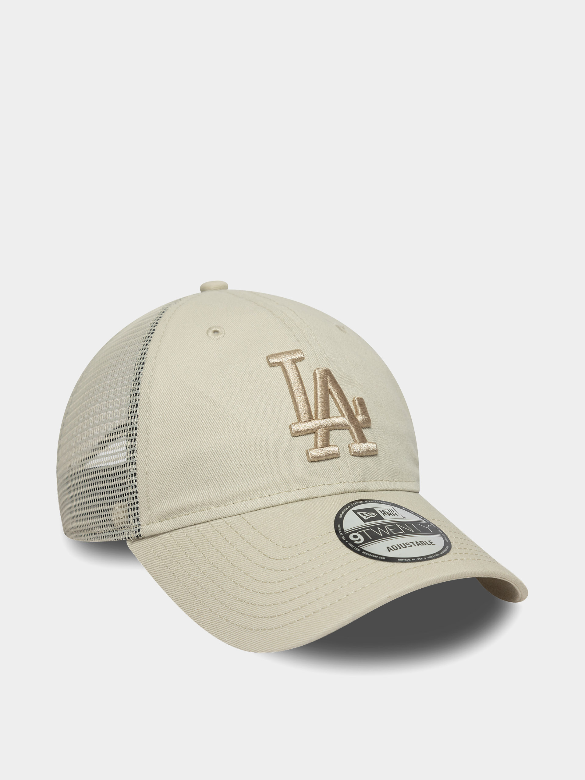 New Era Cap Washed 9Twenty Trucker Los Angeles Dodgers (stone)