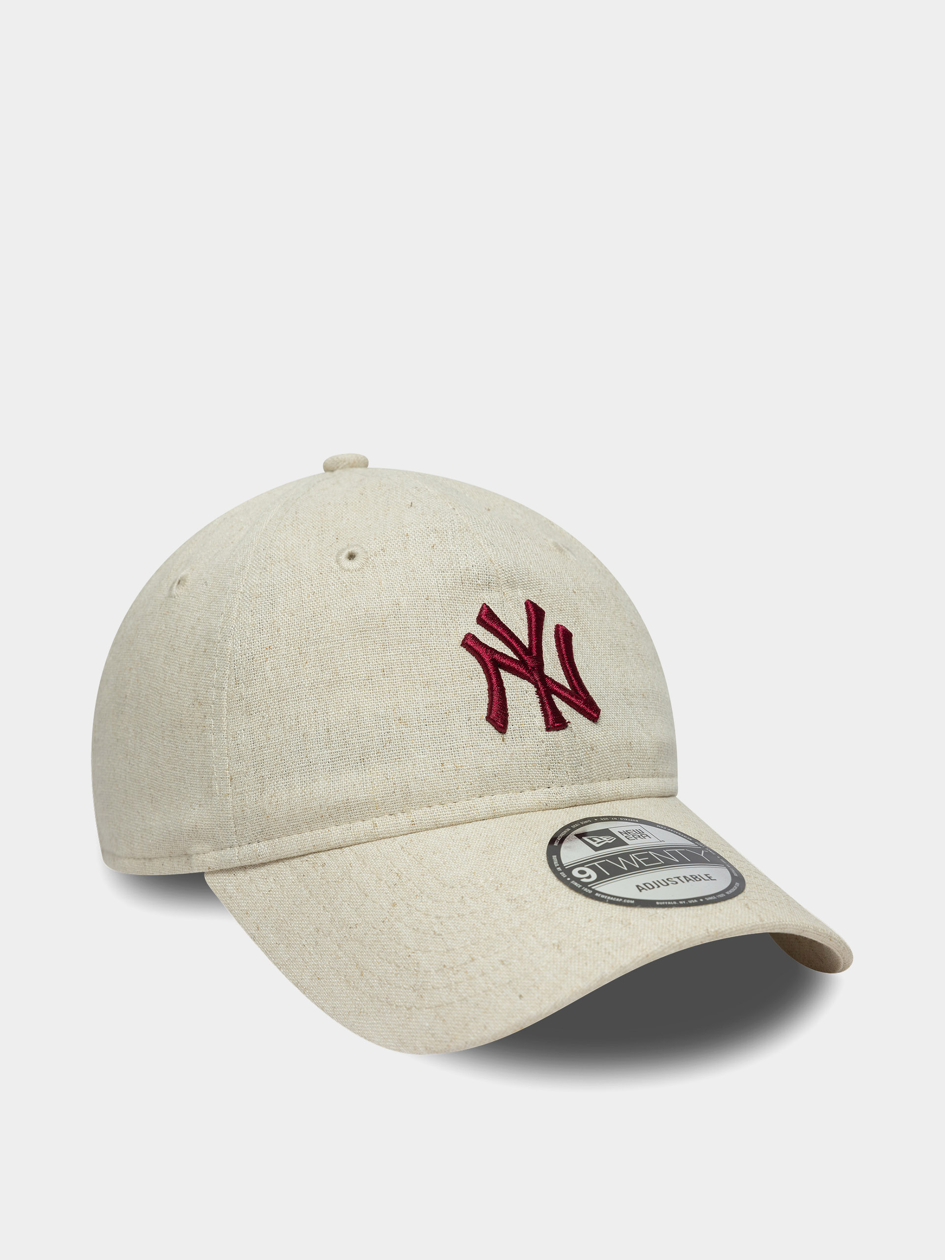 New Era Cap Linen 9Twenty New York Yankees (stone chalk)