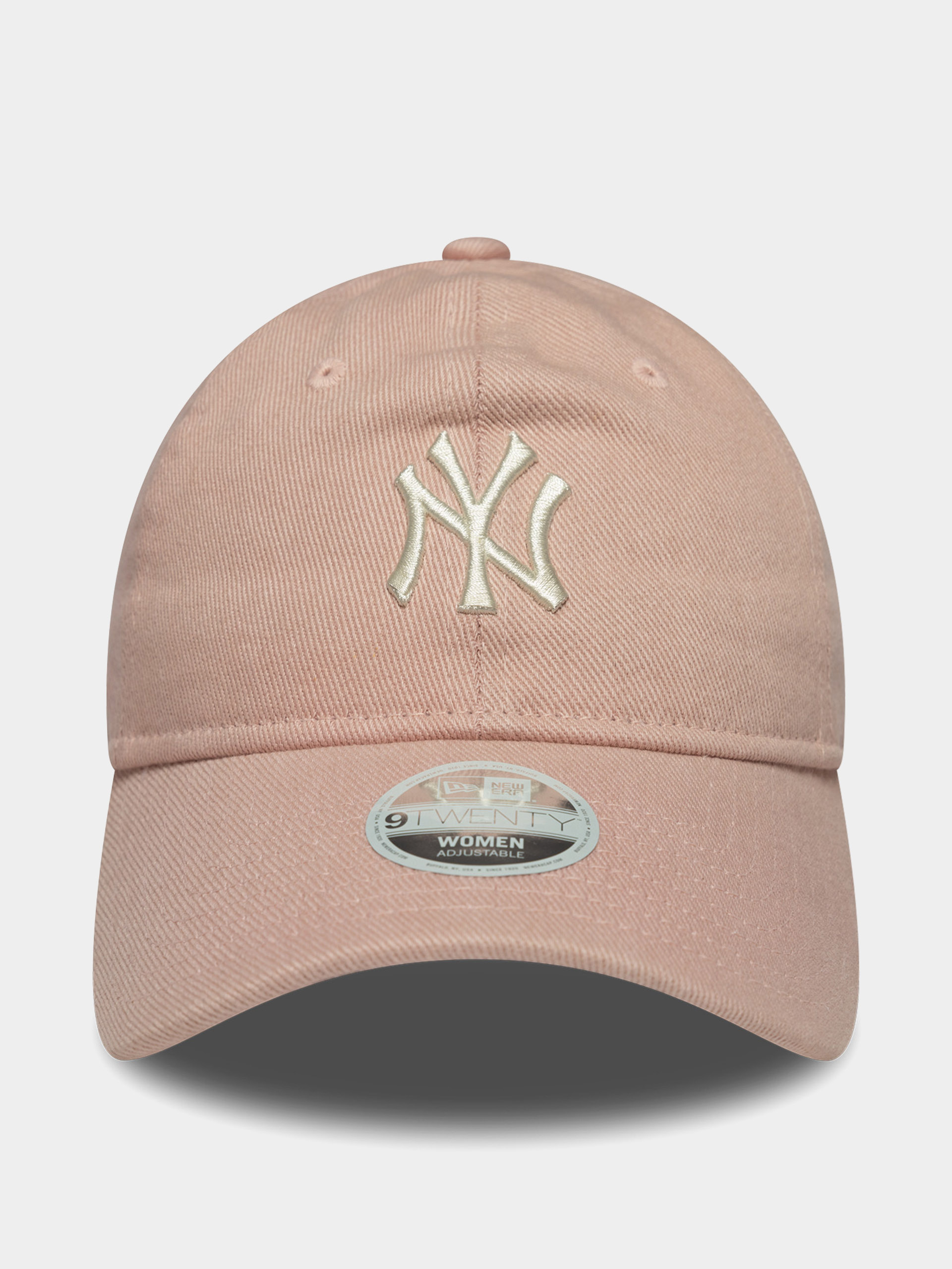 New Era Cap Dye Denim 9Twenty New York Yankees Wmn (pink rose)