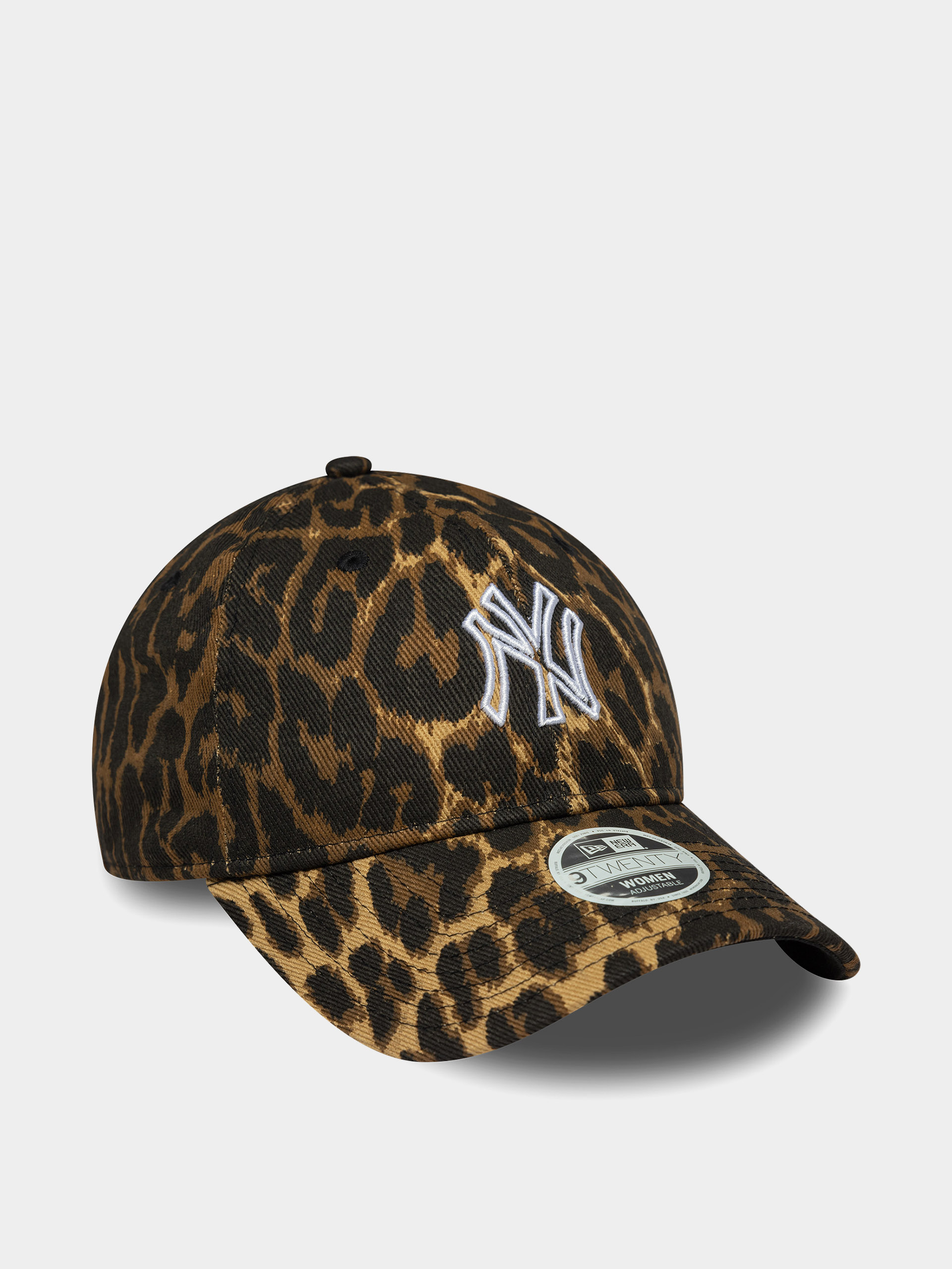 New Era Cap Outline Leopard 9Twenty New York Yankees Wmn (black camo)