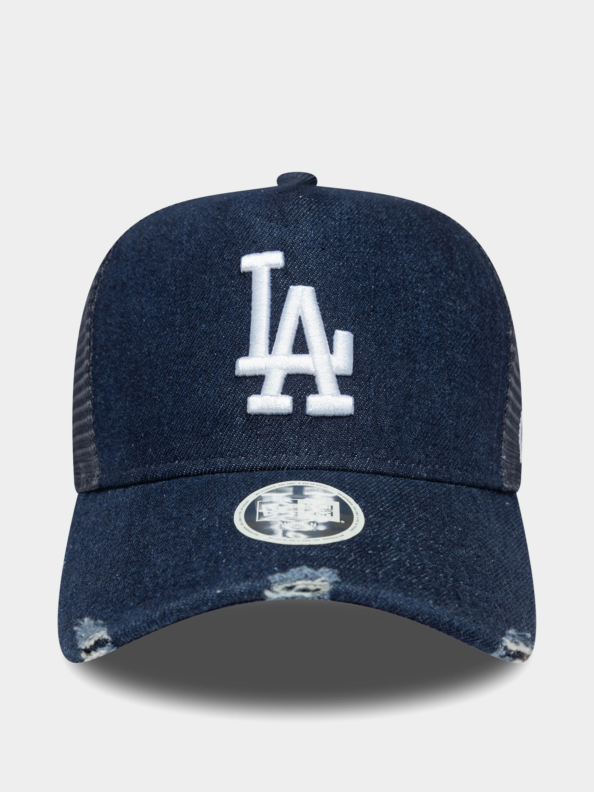 New Era Cap Denim Trucker Los Angeles Dodgers Wmn (navy)