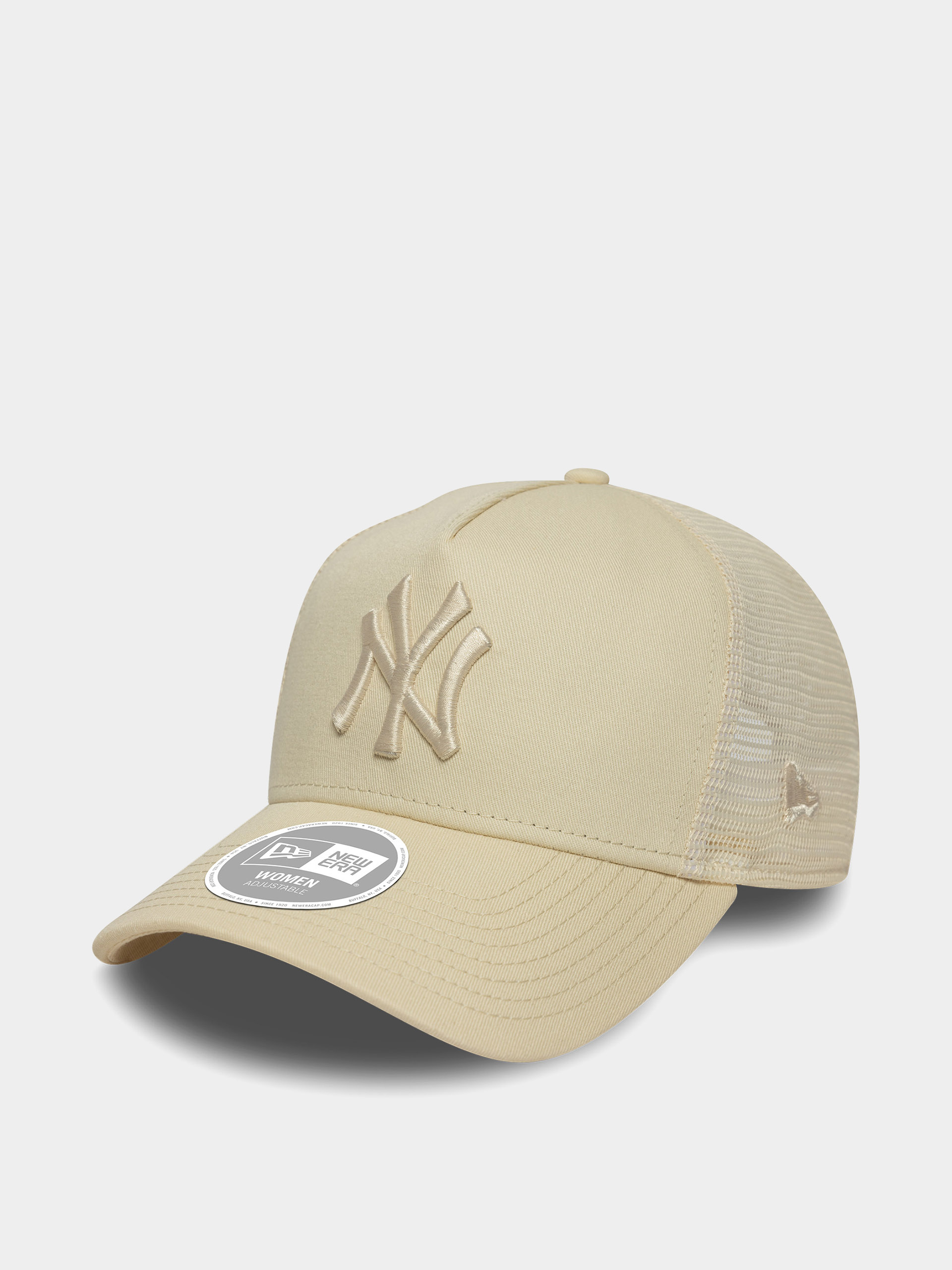 New Era Cap League Essential Trucker New York Yankees Wmn (light cream)