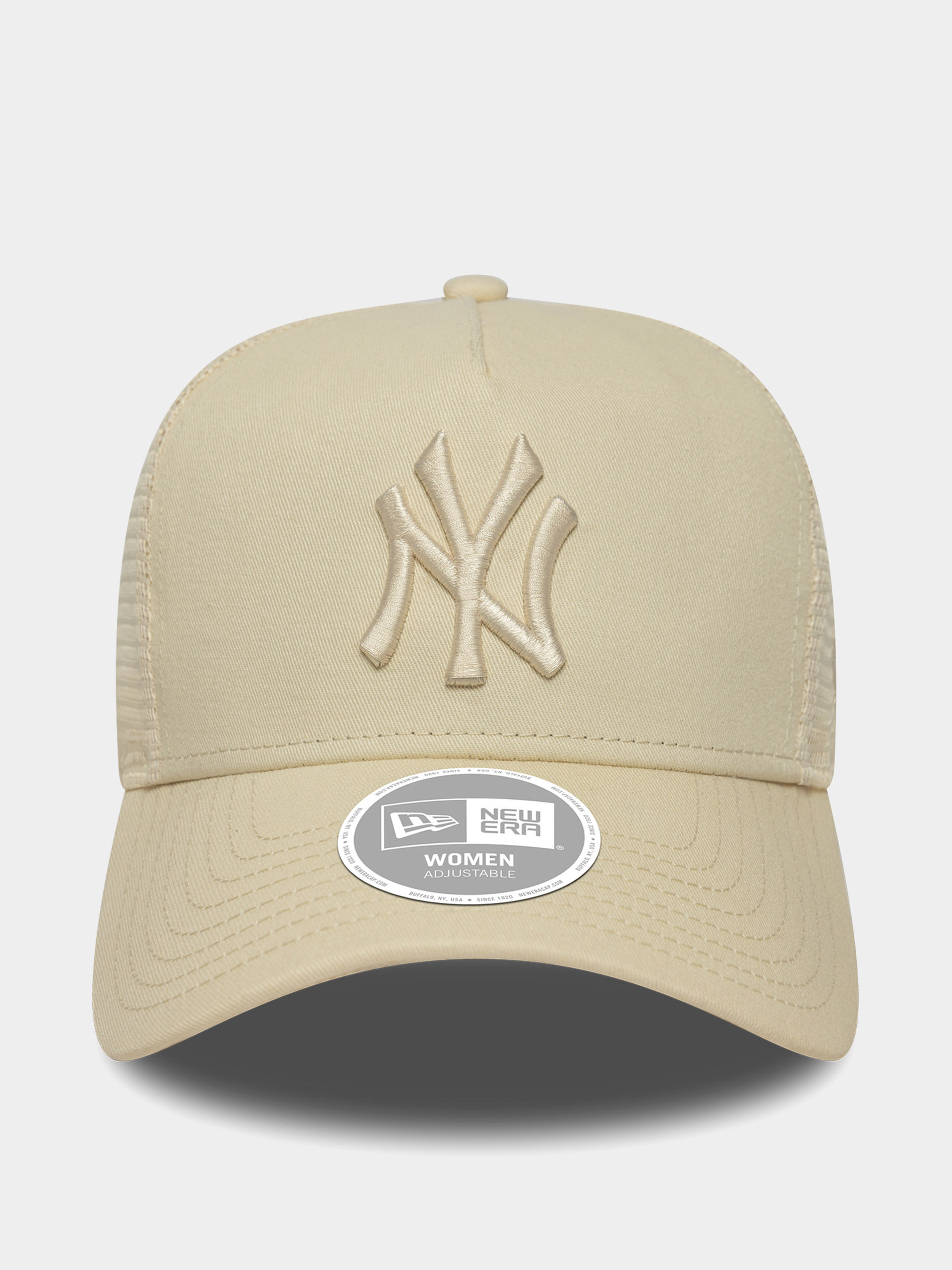 New Era Cap League Essential Trucker New York Yankees Wmn (light cream)