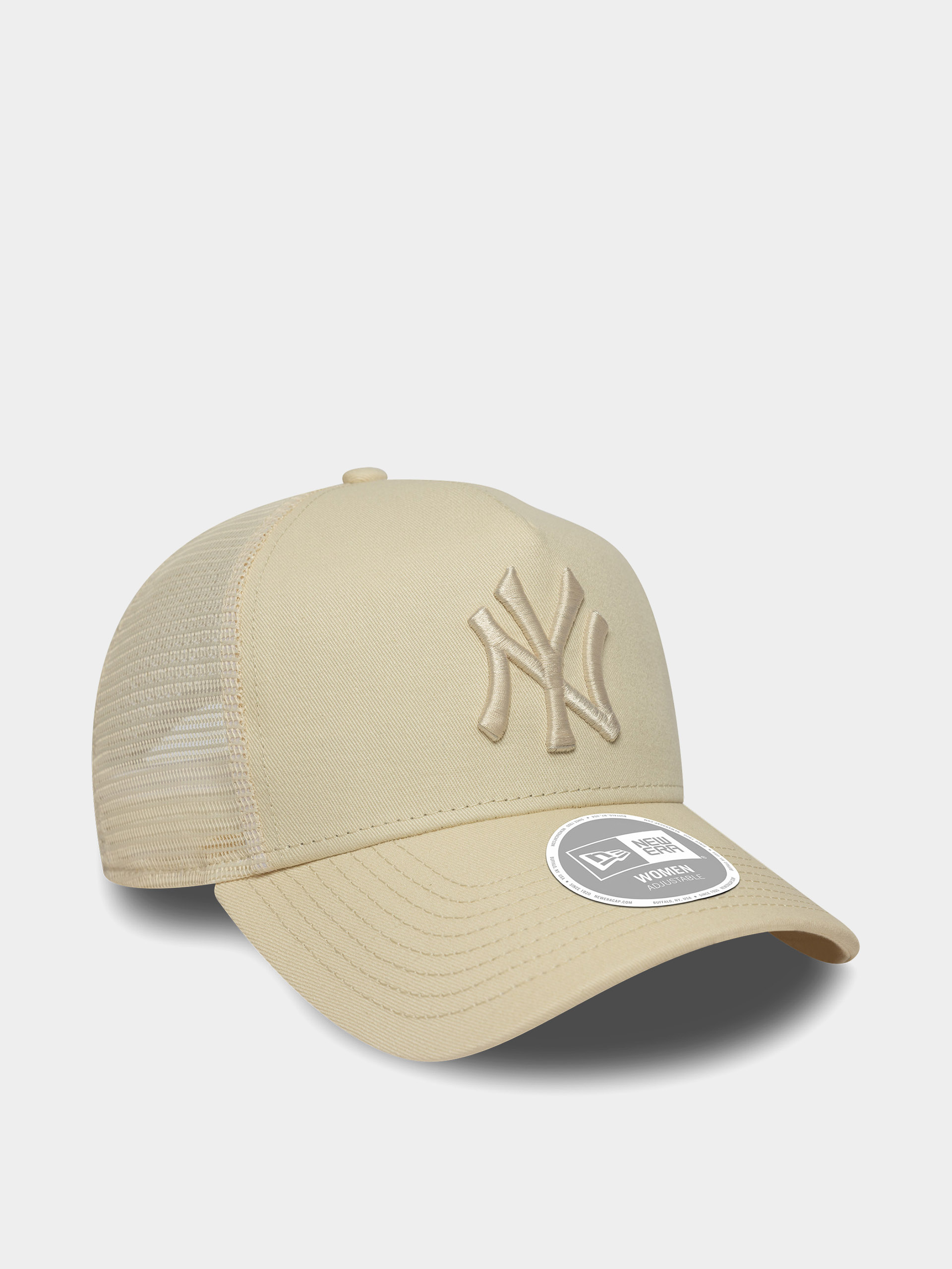New Era Cap League Essential Trucker New York Yankees Wmn (light cream)