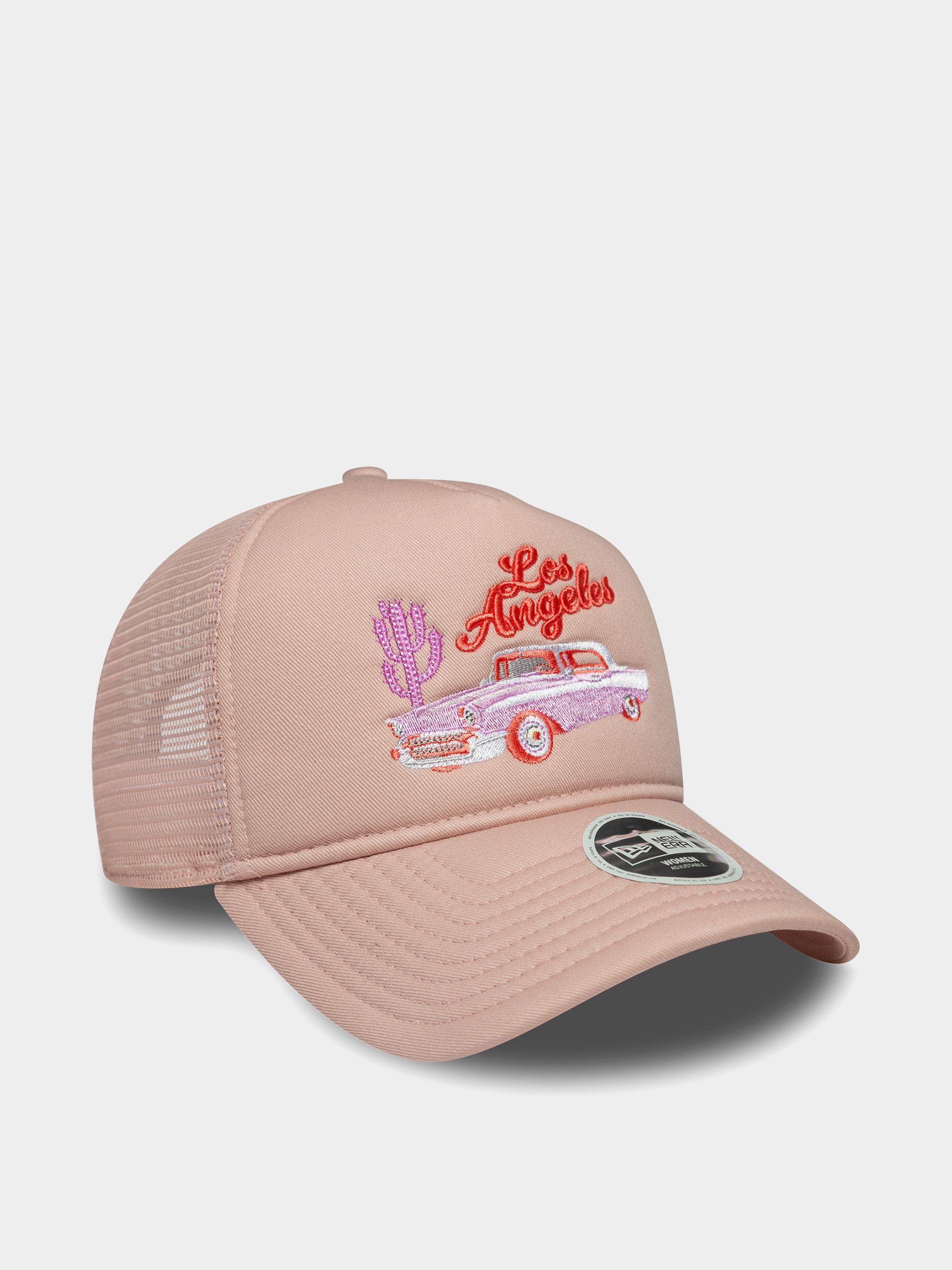 New Era Cap Western Trucker Wmn (pink rose)