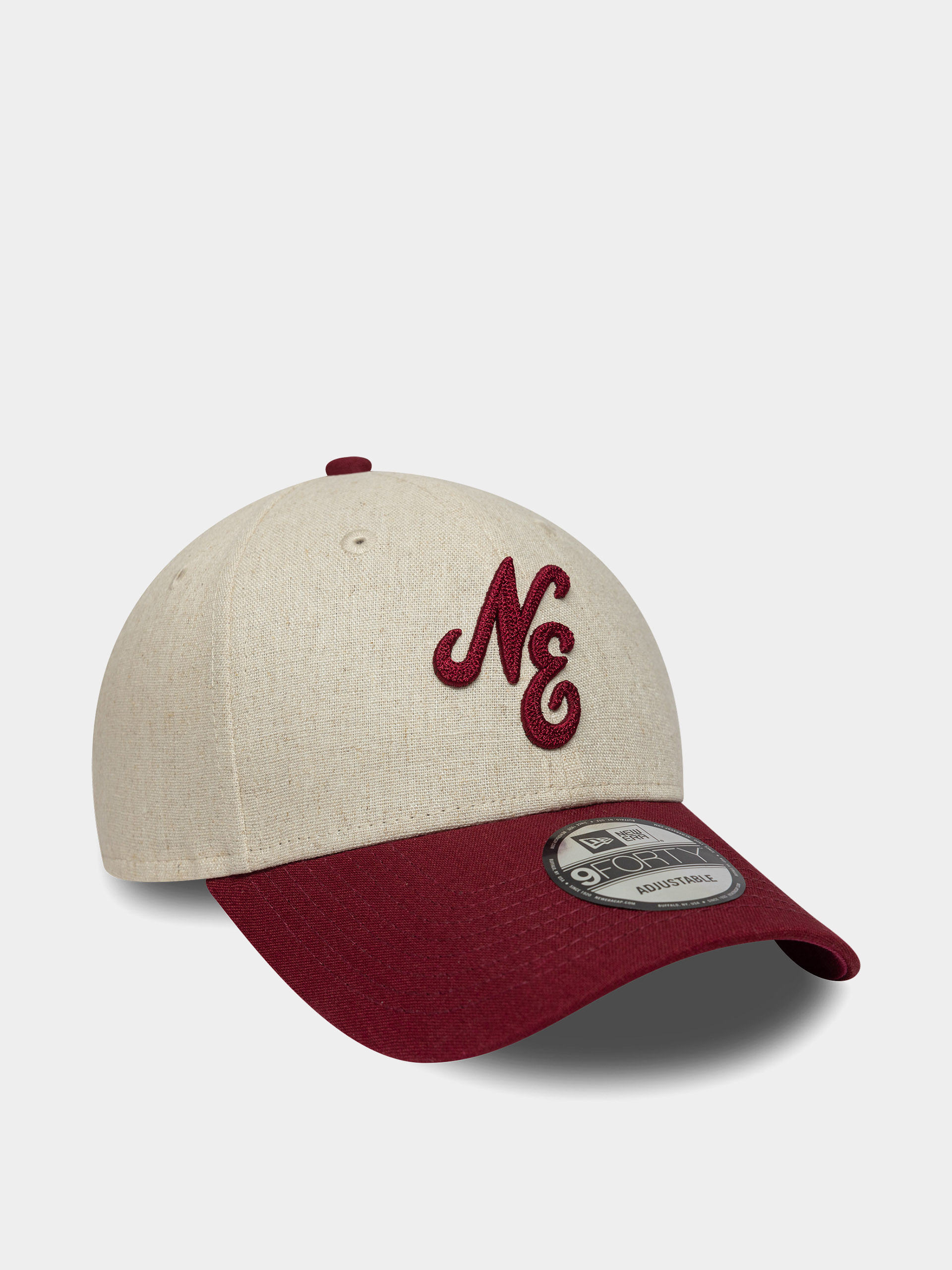 New Era Cap Linen 9Forty Ne (red/chalk)