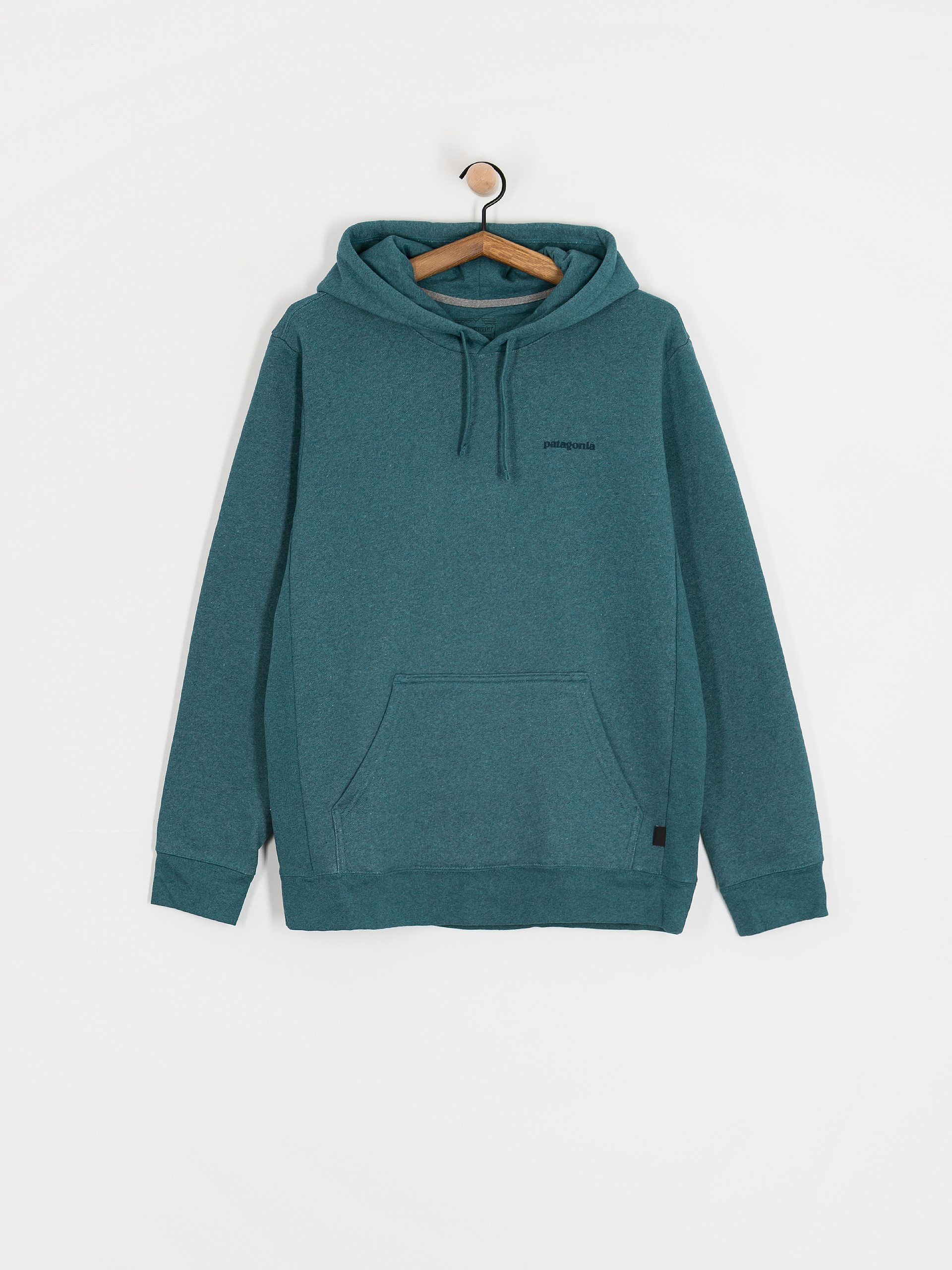 Patagonia Hoodie Boardshort Logo Uprisal HD - green (wetland blue)