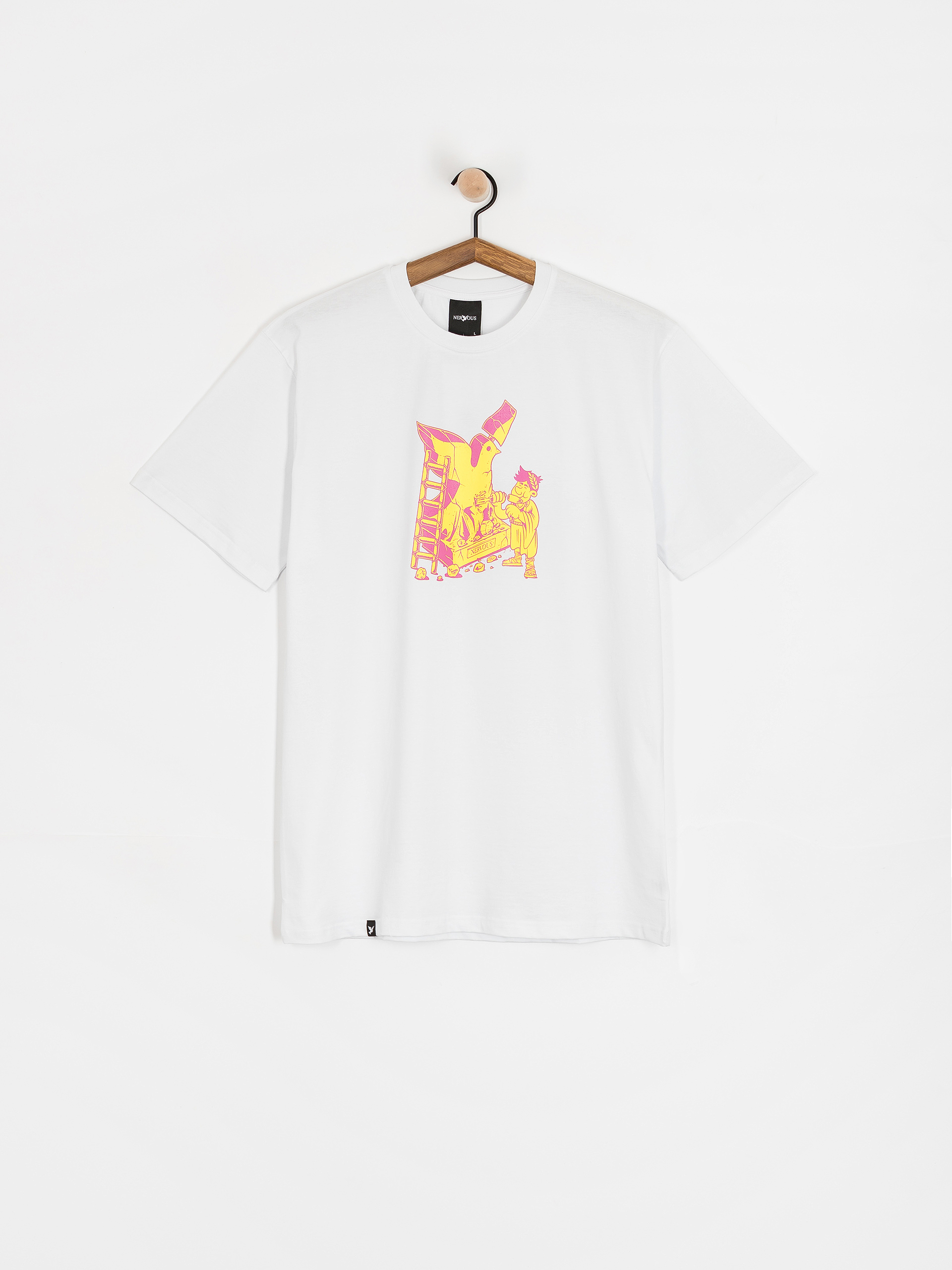 Nervous Michael T-Shirt (white)