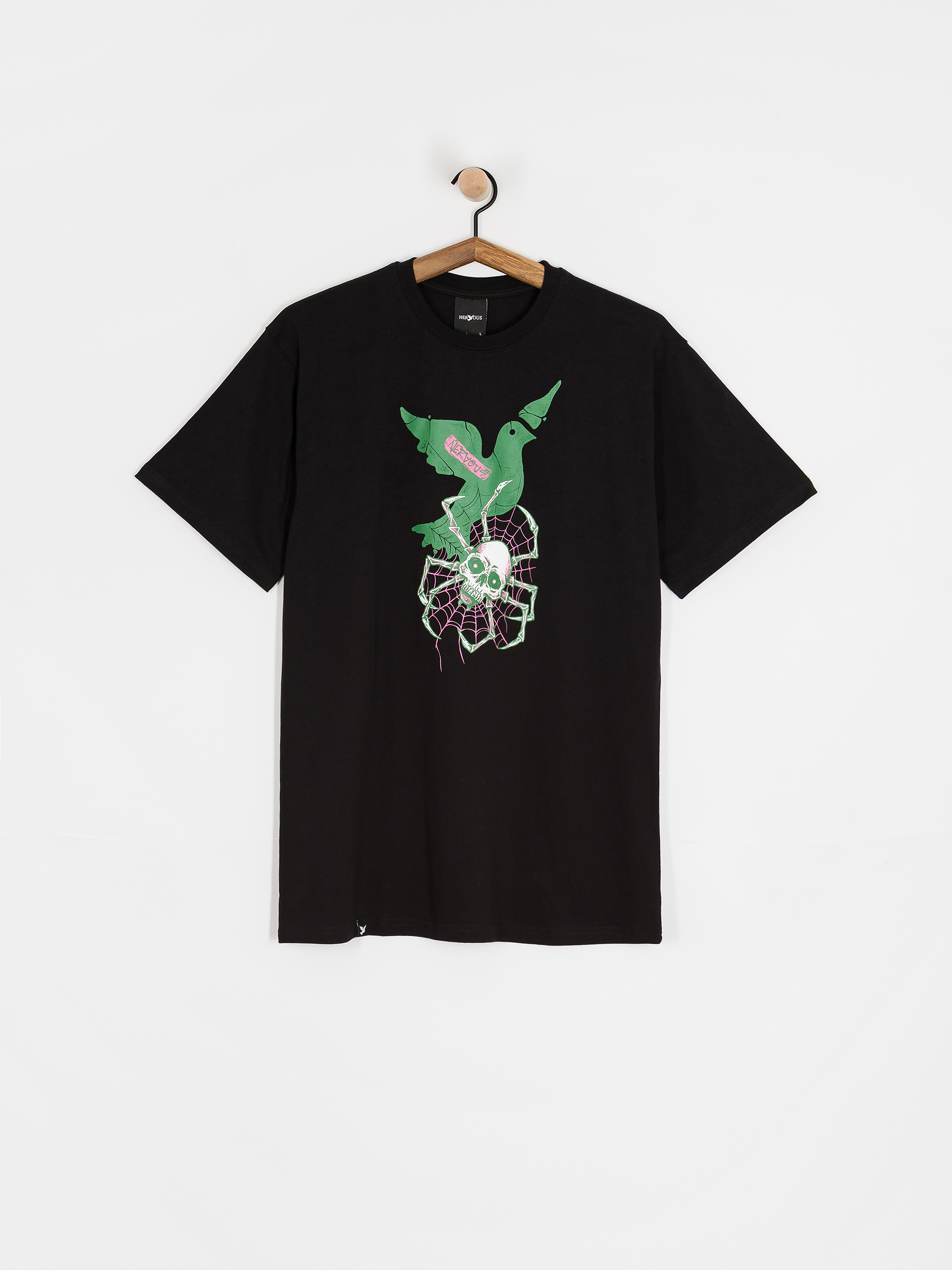 Nervous Scary T-Shirt (black)