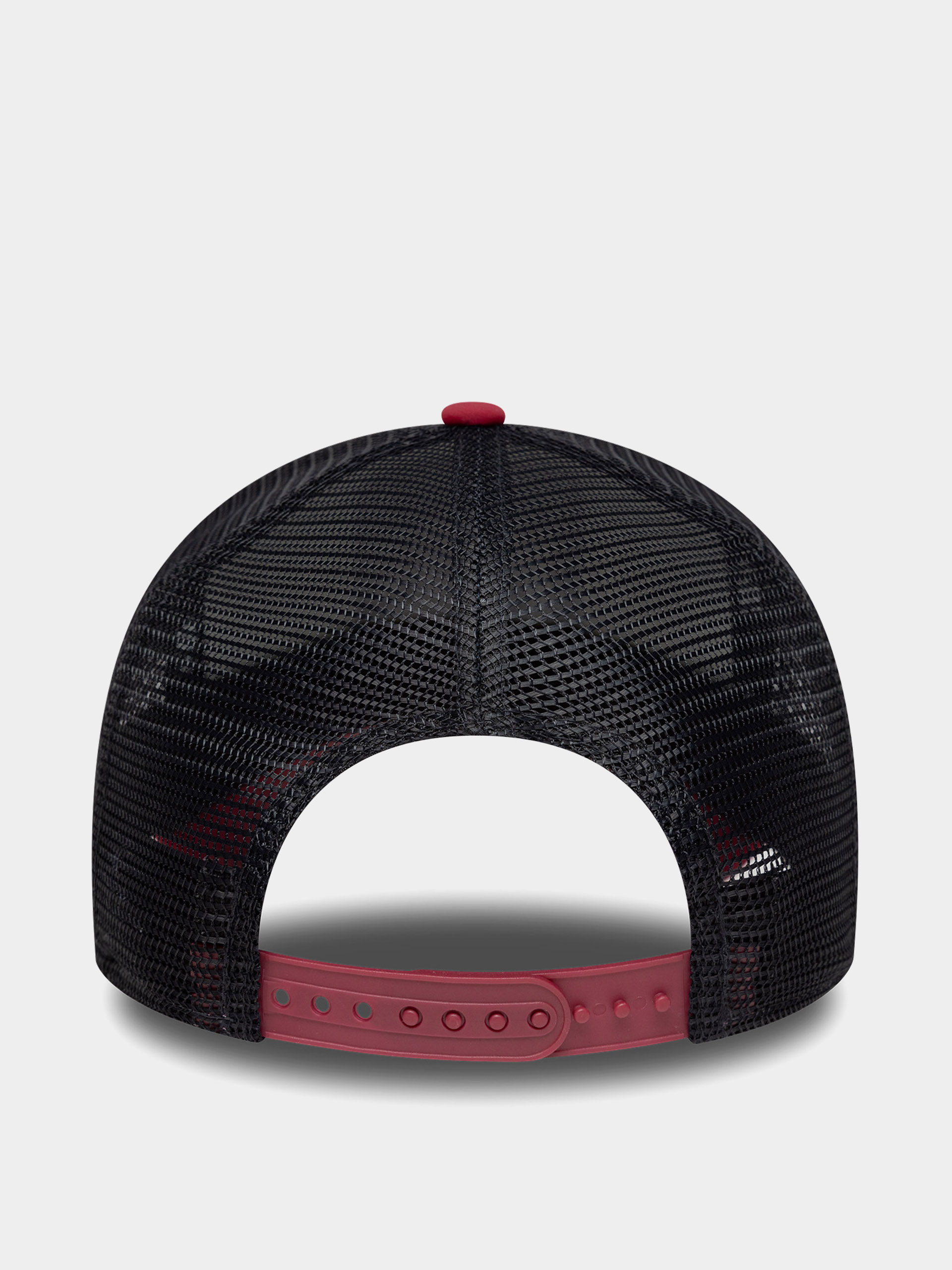 New Era Cap Graphic Patch Trucker (red/white/black)