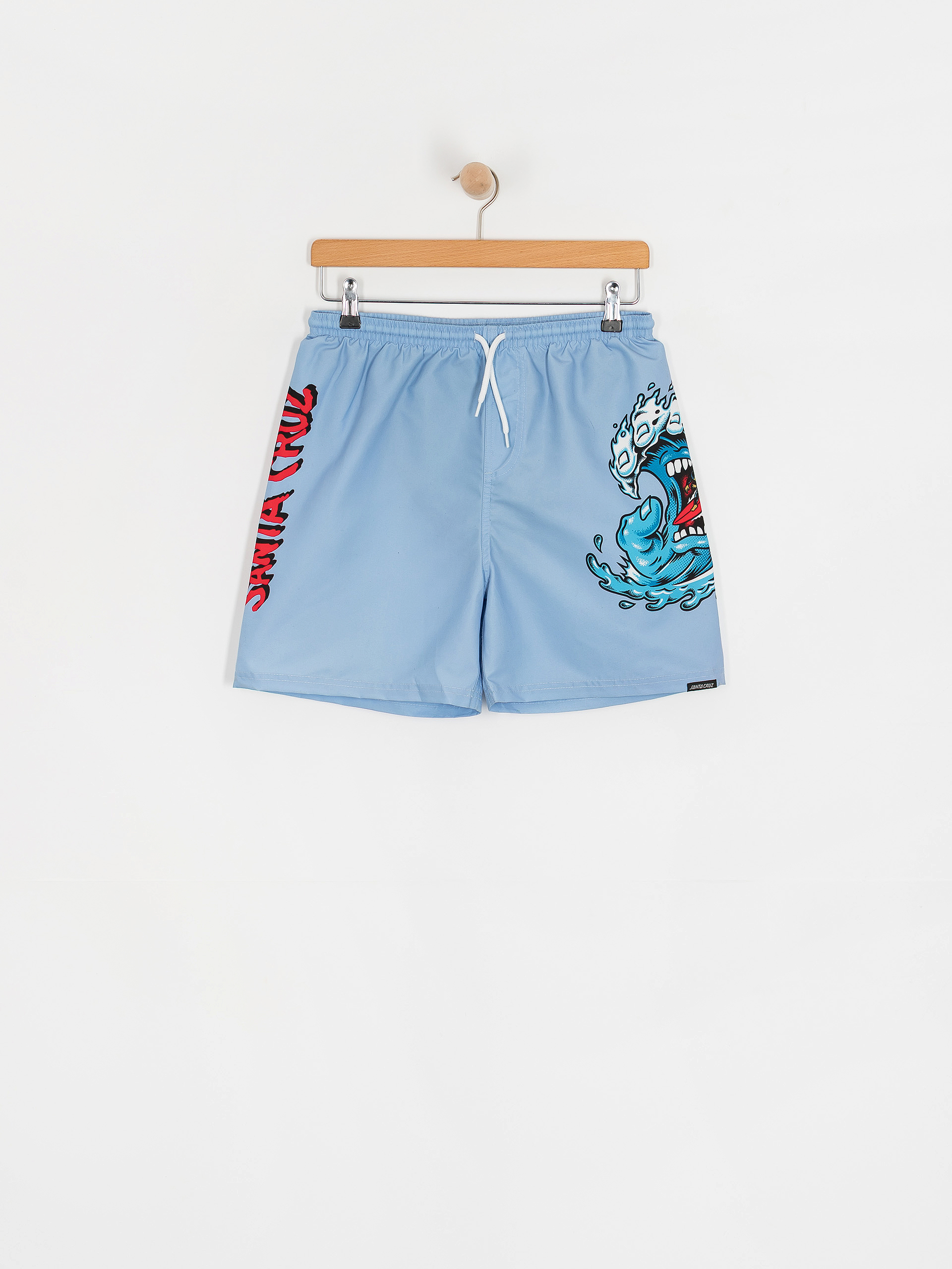Santa Cruz Youth Screaming Wave JR Shorts (sky blue)
