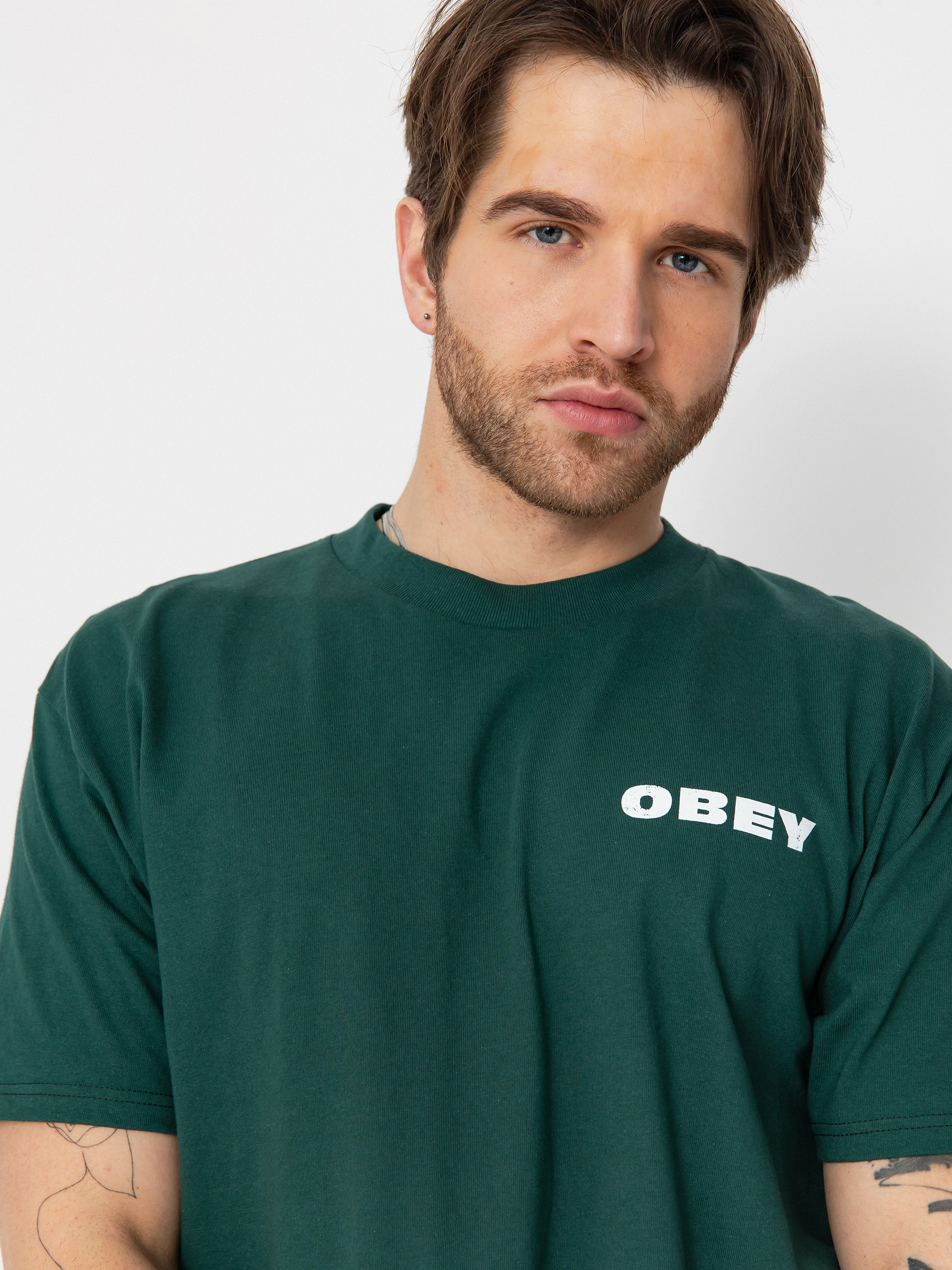 OBEY We See You T-shirt (rain forest)