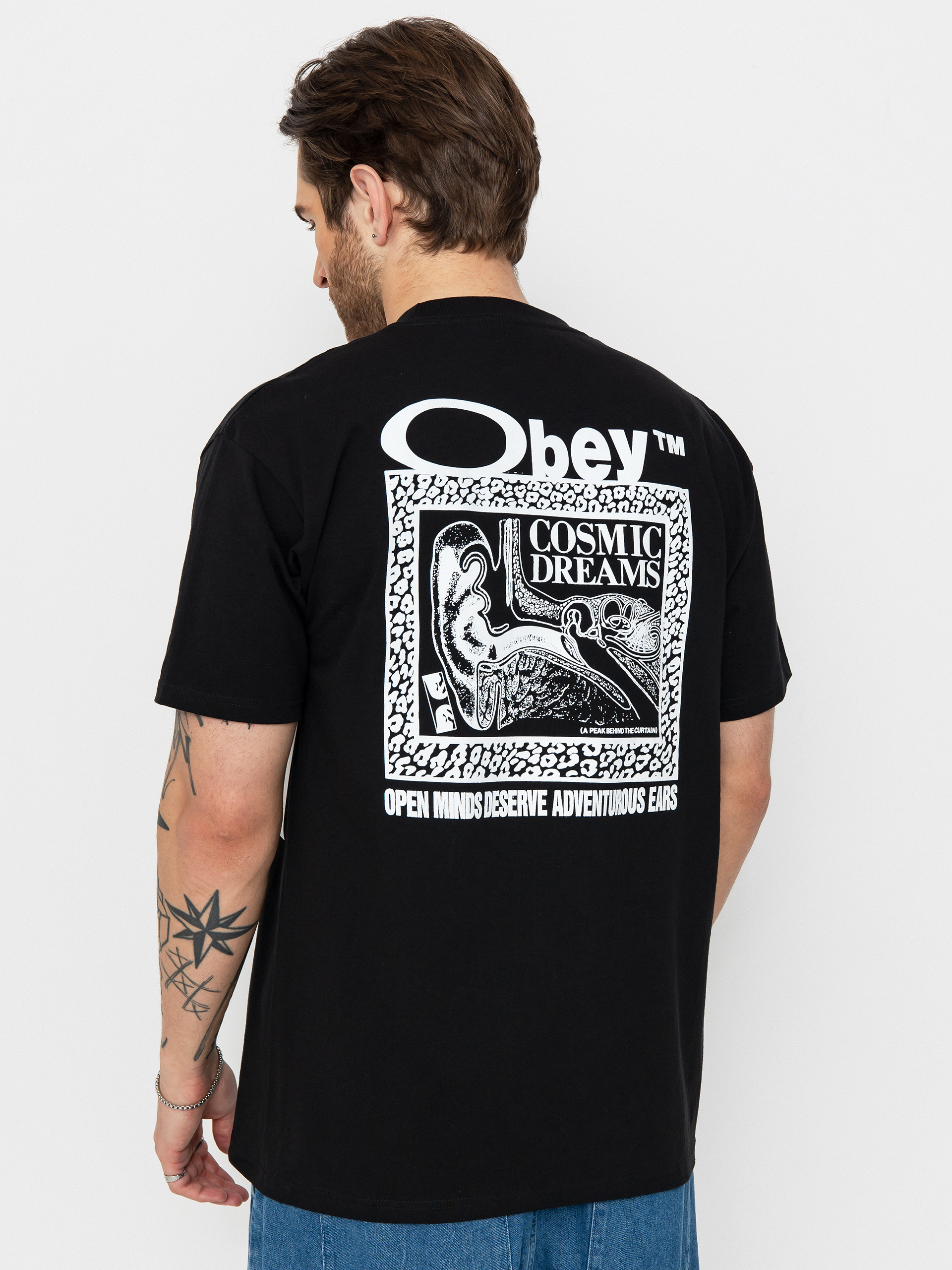OBEY T-Shirt Cosmic Dreams - black (black)