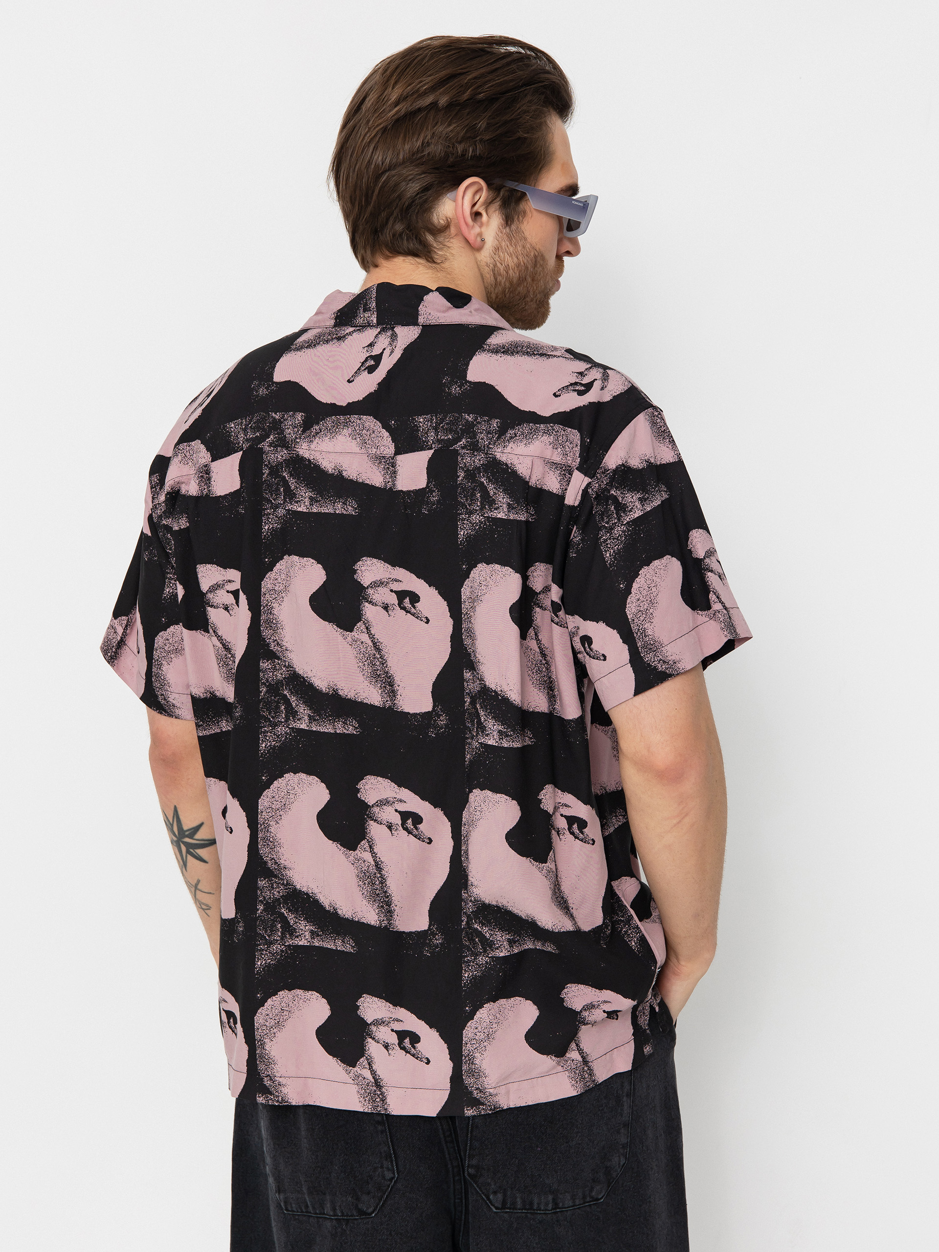 OBEY Ambre Shirt (mauve multi)