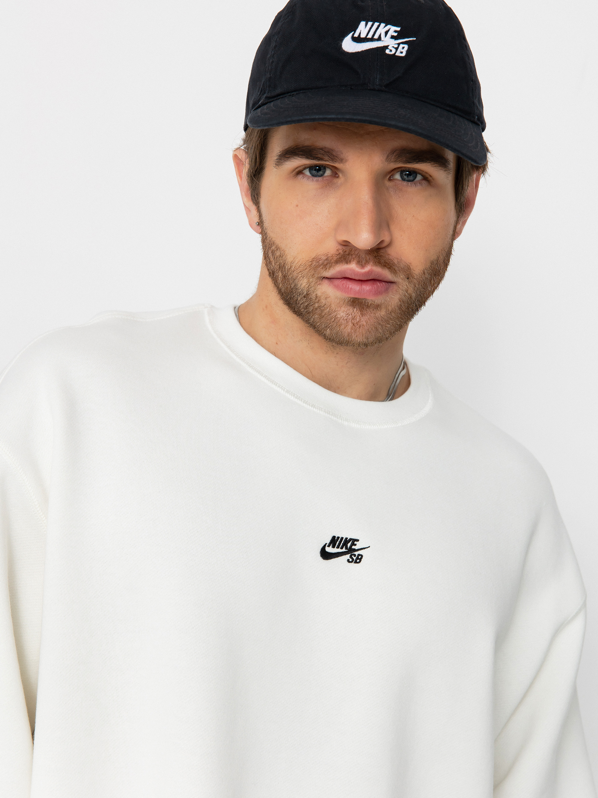 Nike SB Essential Logo Sweatshirt (sail/black)