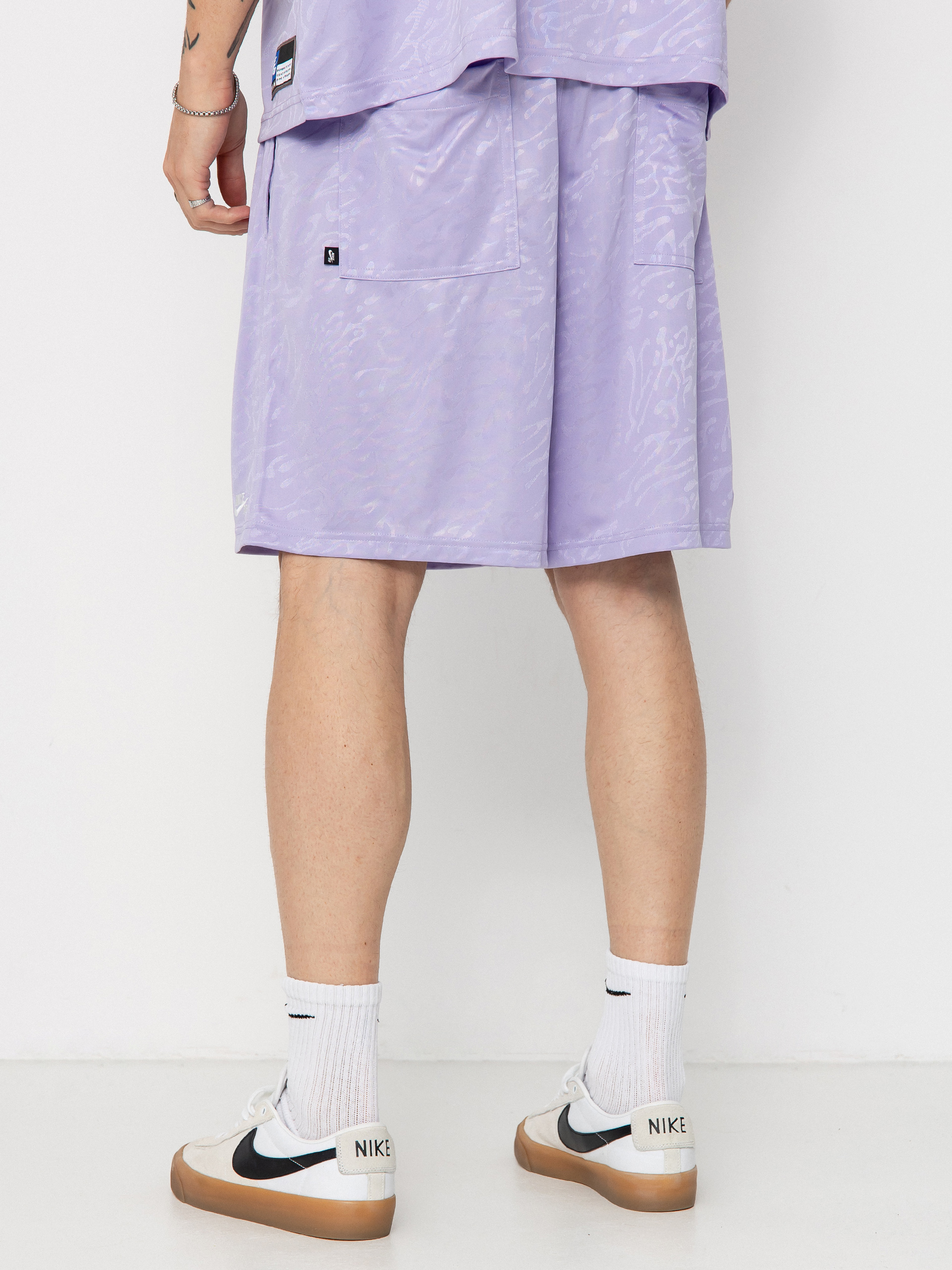 Nike SB Dri Fit Jacquard Shorts (hydrangeas/white)