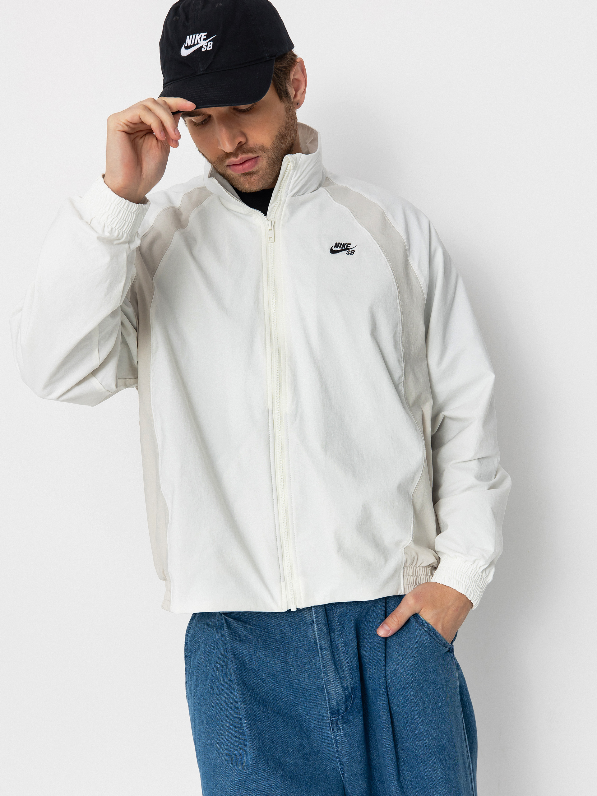 Nike SB Dri Fit Woven Jacket (sail/light bone/black)