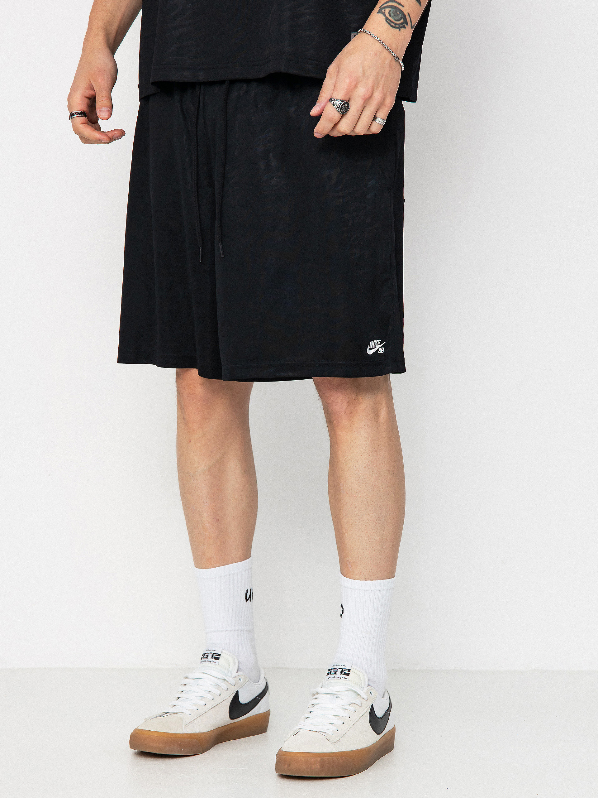 Nike SB Dri Fit Jacquard Shorts (black/white)