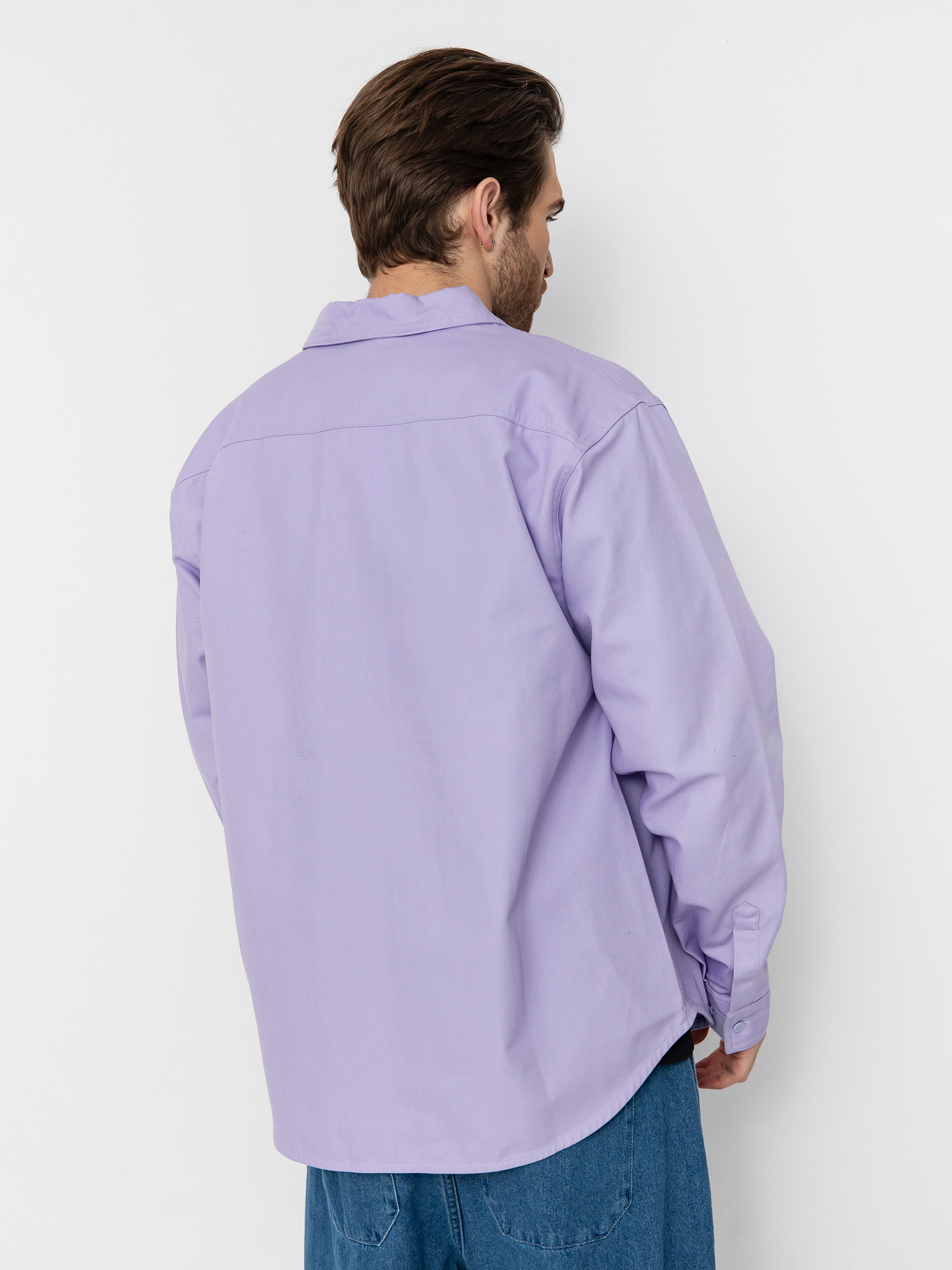 Nike SB Essential Woven Hemd (hydrangeas/white)