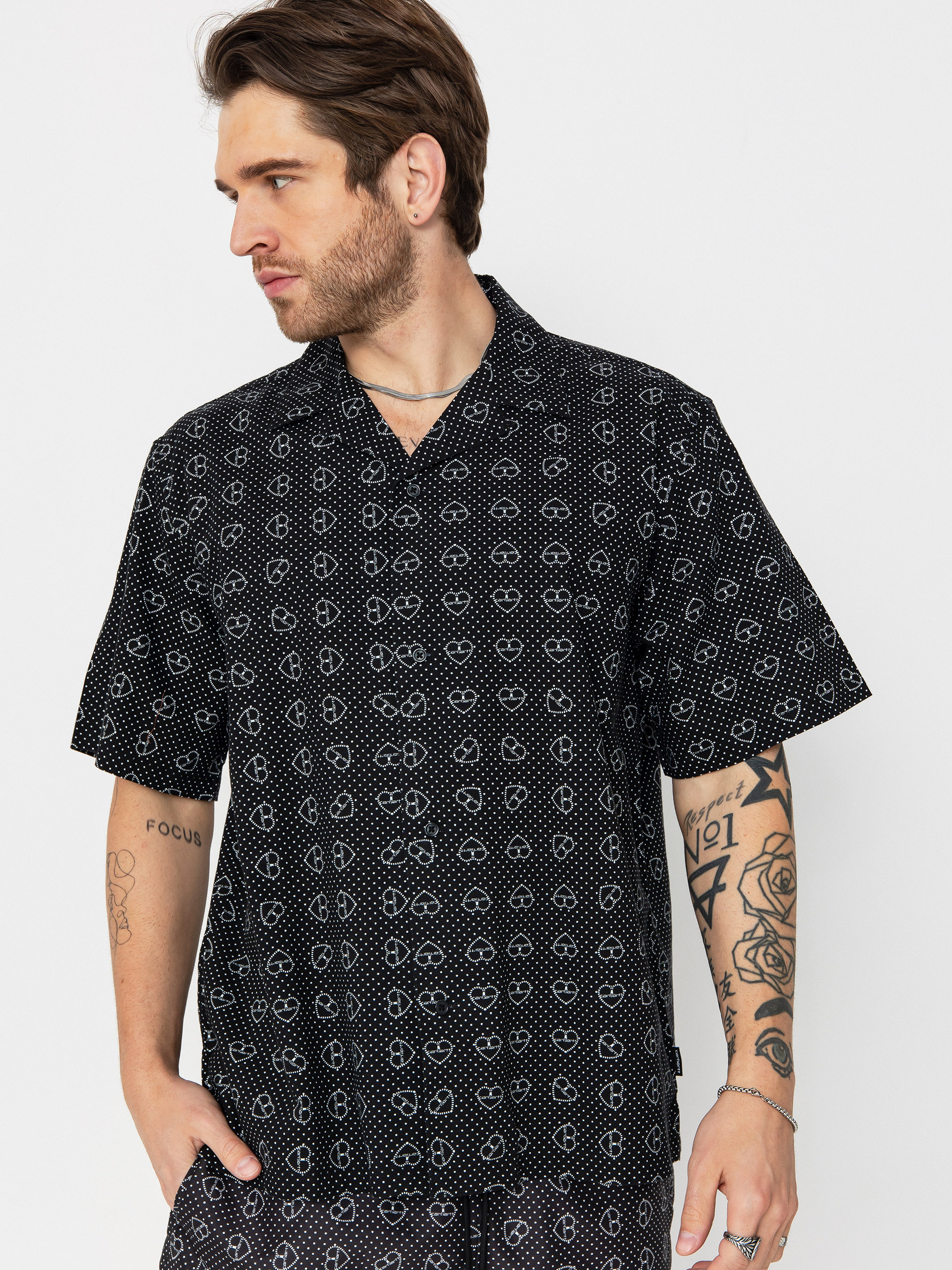 Carhartt WIP Hemd Furoshiki (furoshiki print/black)