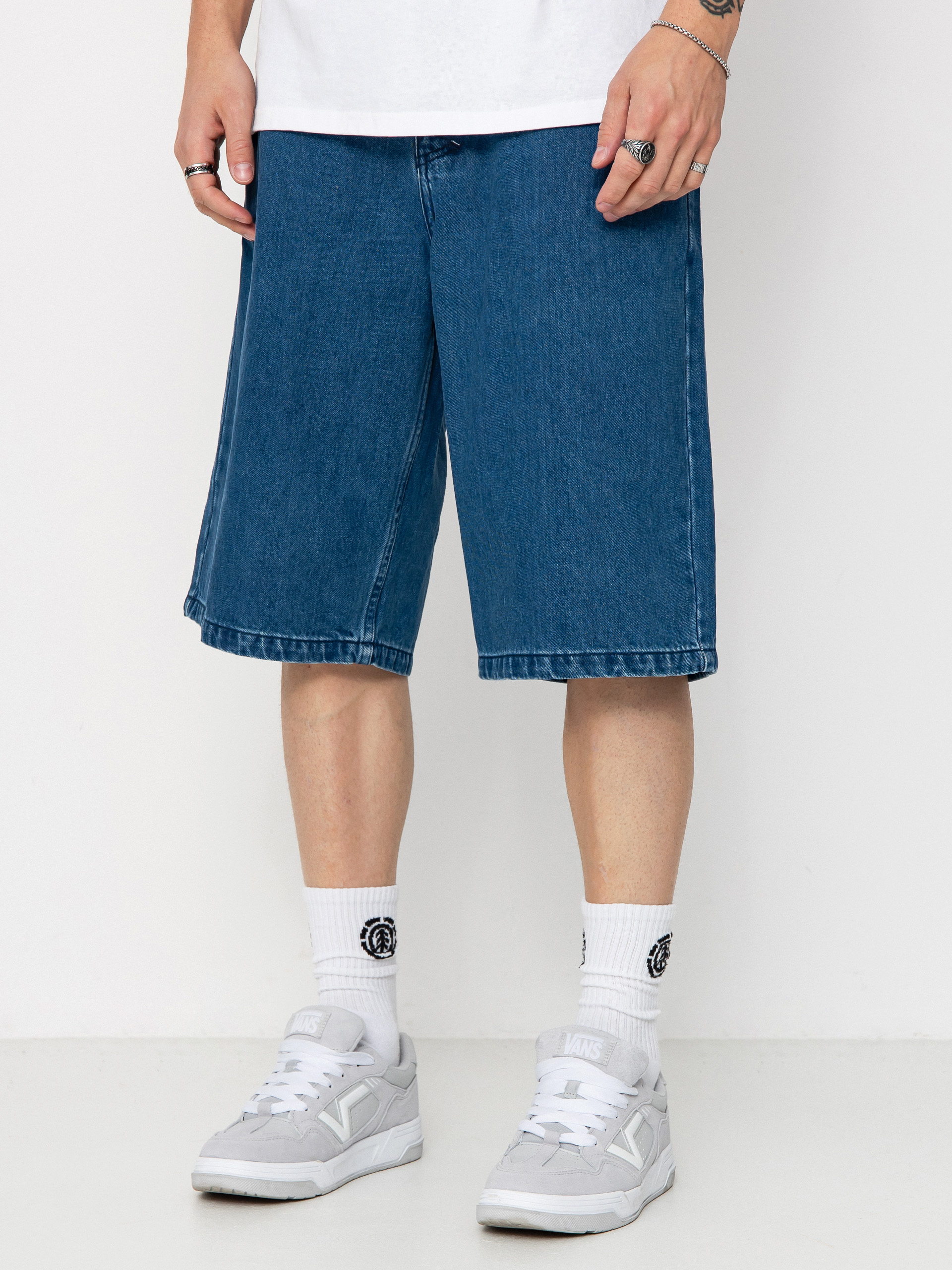 MassDnm Jeans Slang Shorts (blue)
