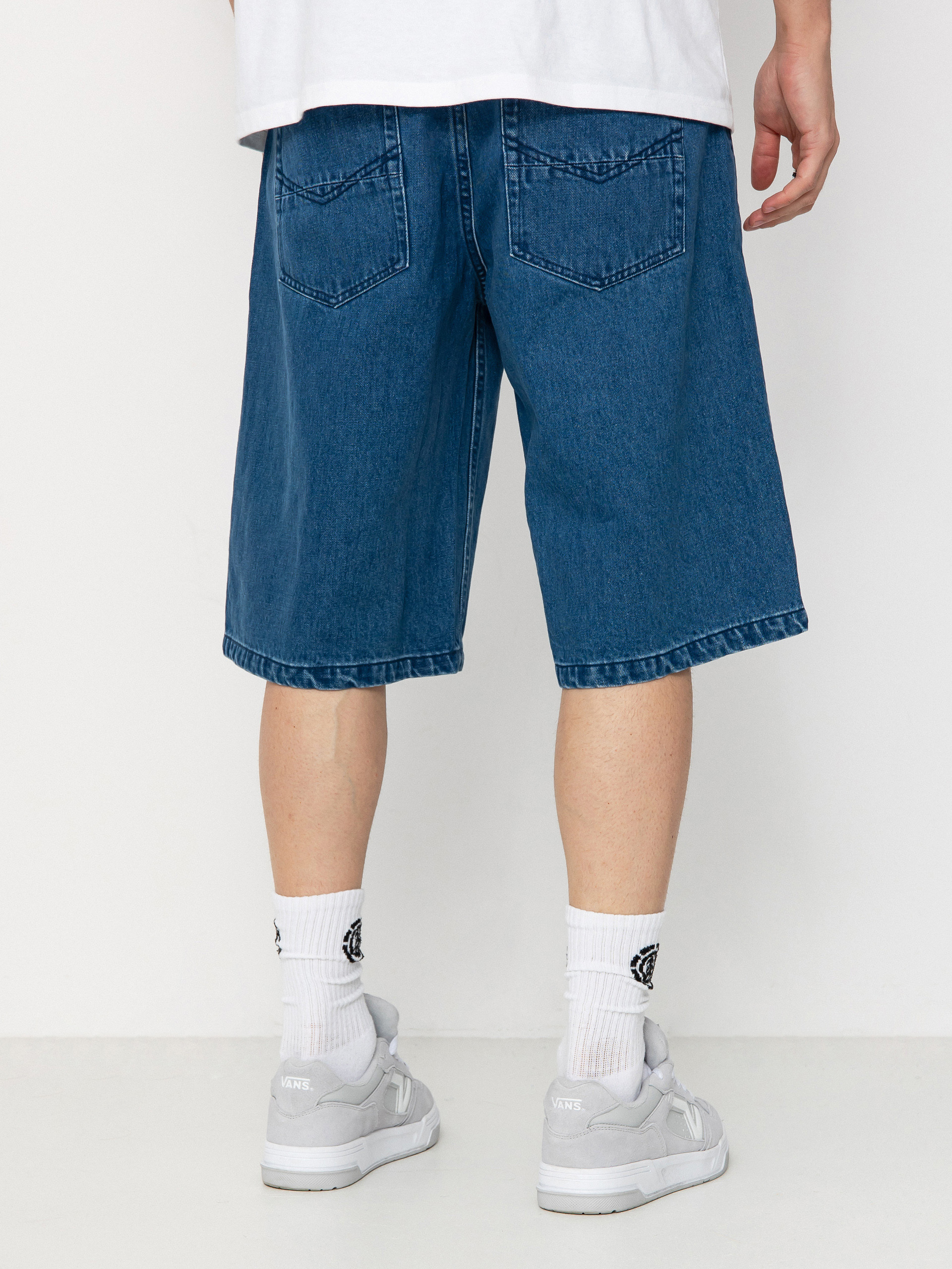 MassDnm Jeans Slang Shorts (blue)