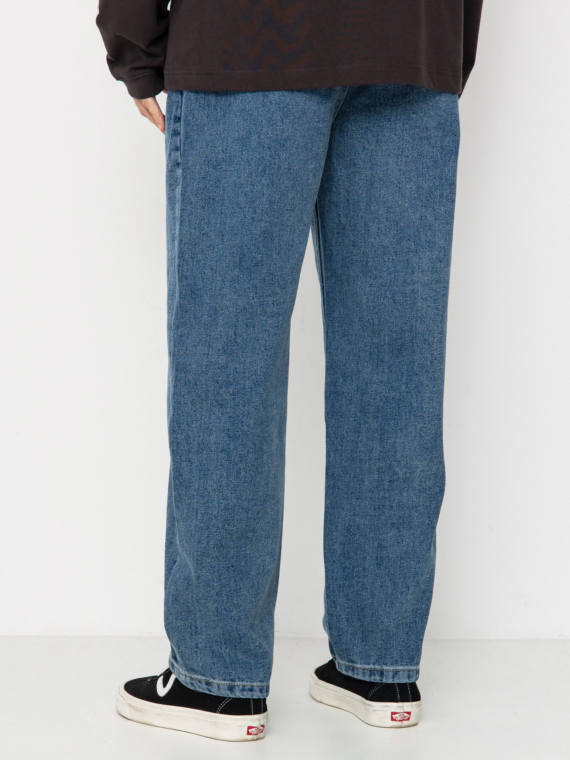 Krooked Pants Eyes Denim Twill Pant (med stone wash)