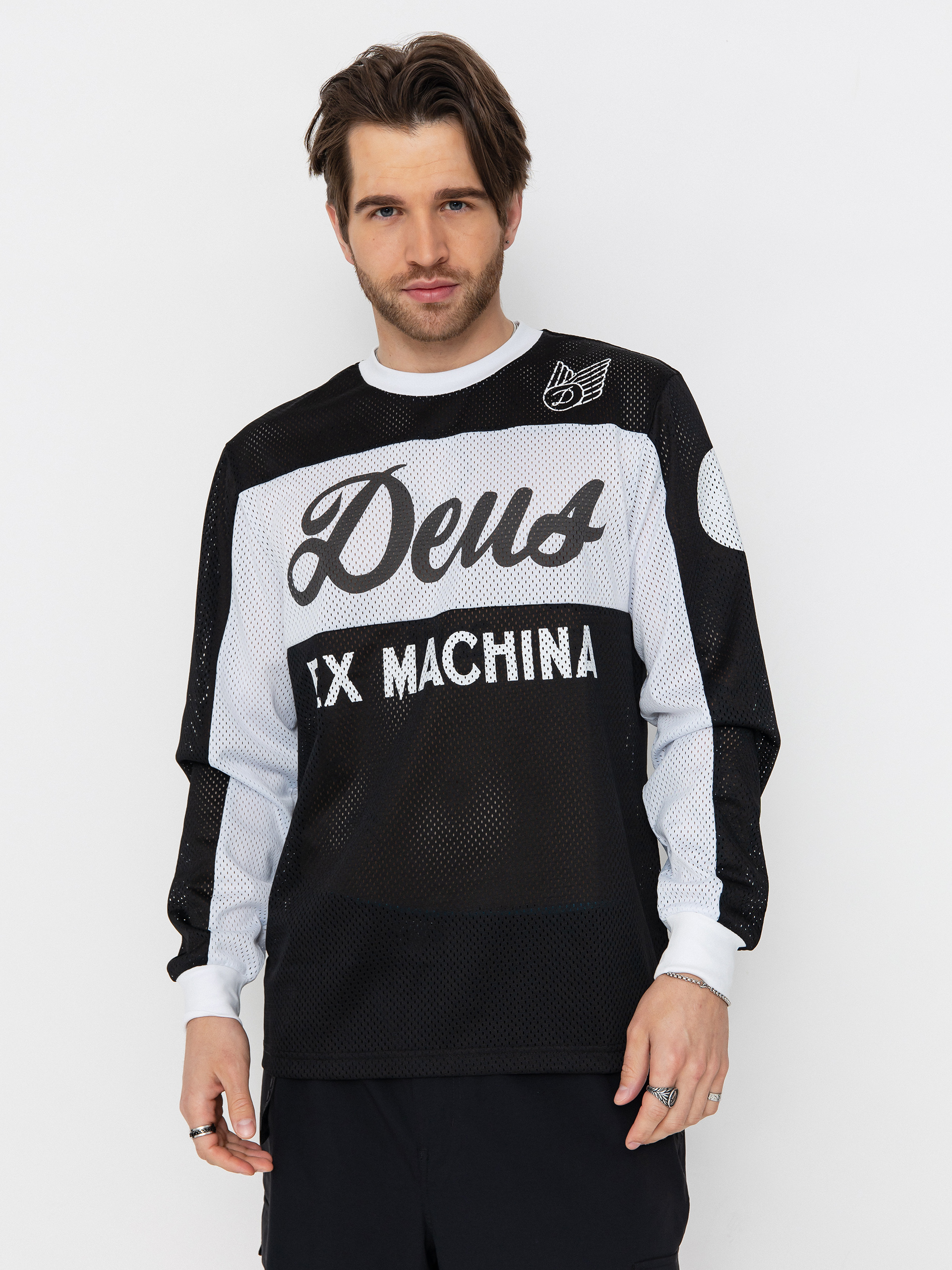 トップス DEUS SABER MOTO JERSEY L Jersey | Deus Ex Machina | Saber Moto Jersey – Deus Ex