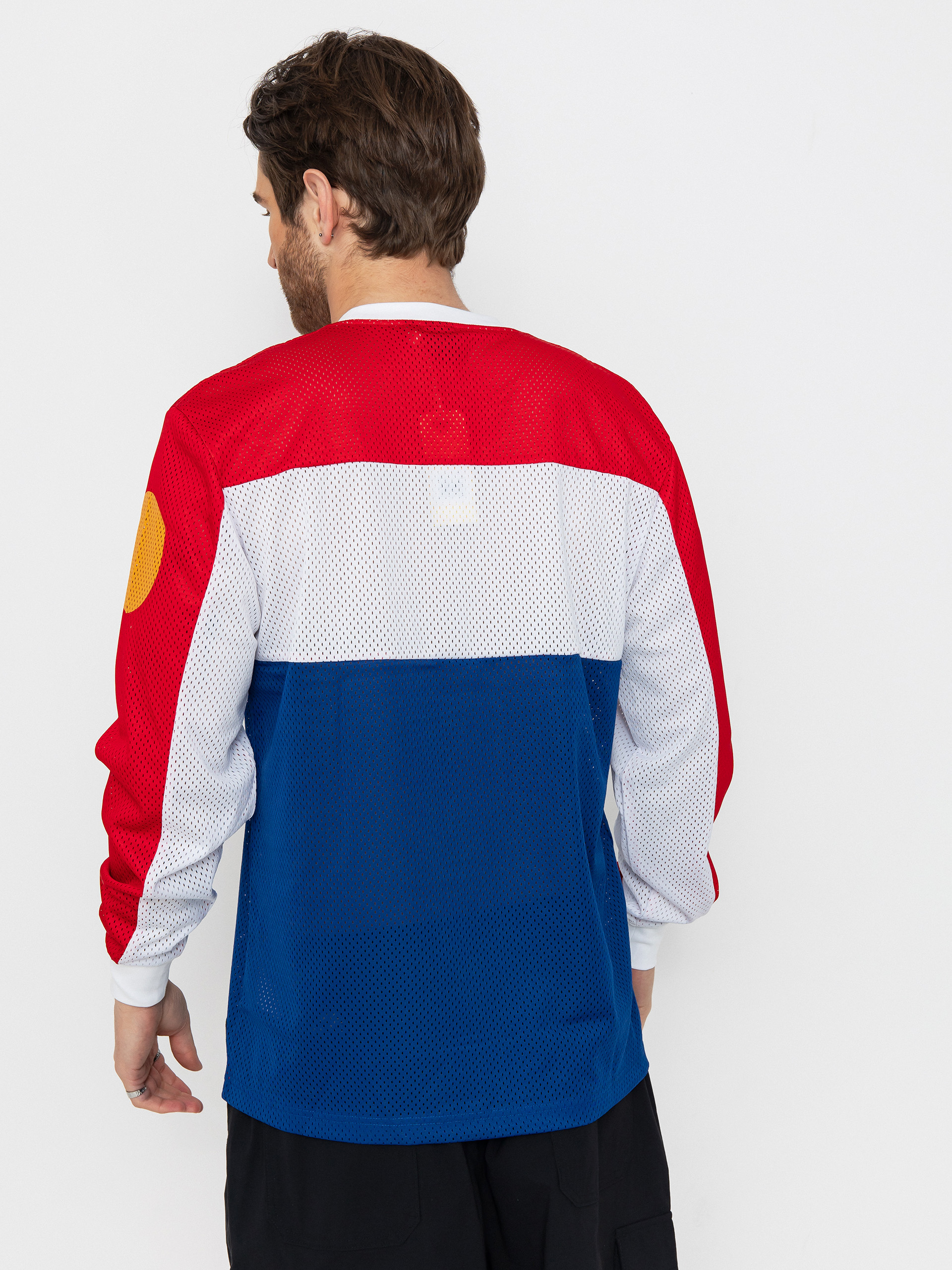 Deus Ex Machina Longsleeve Saber Moto Jersey (tri colour)