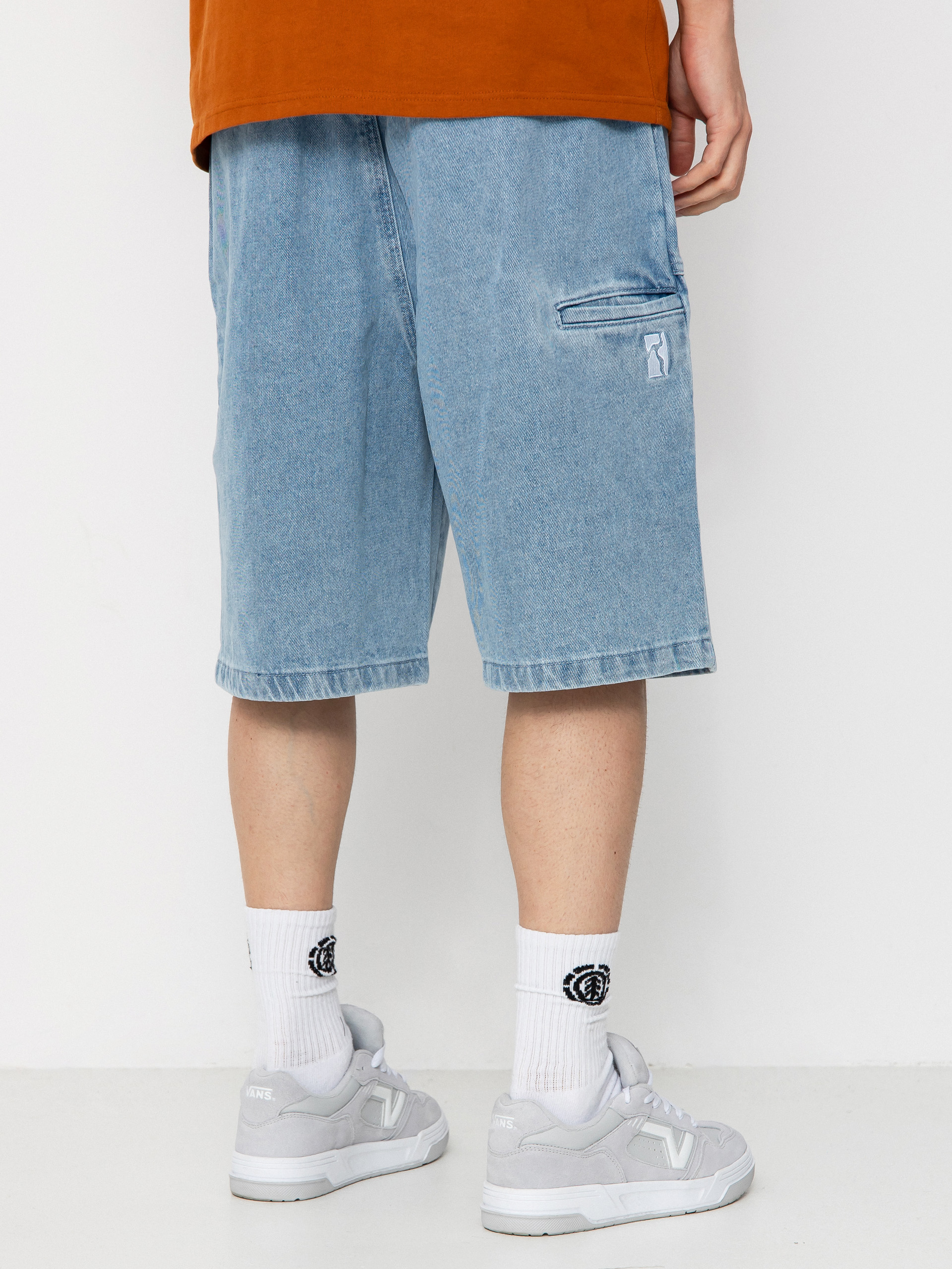 Poetic Collective Painter Shorts (light blue denim)