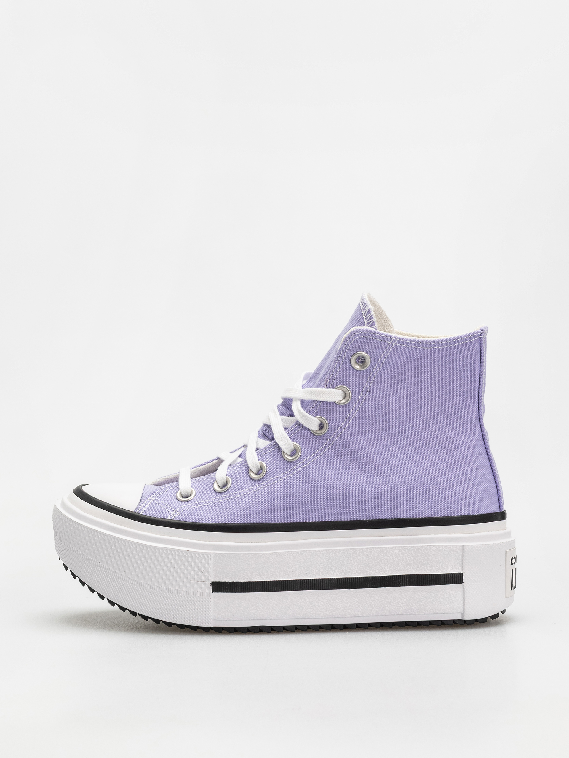 Converse Chuck Taylor All Star Lift Double Stack Hi Chucks (violet heat/egret/black)
