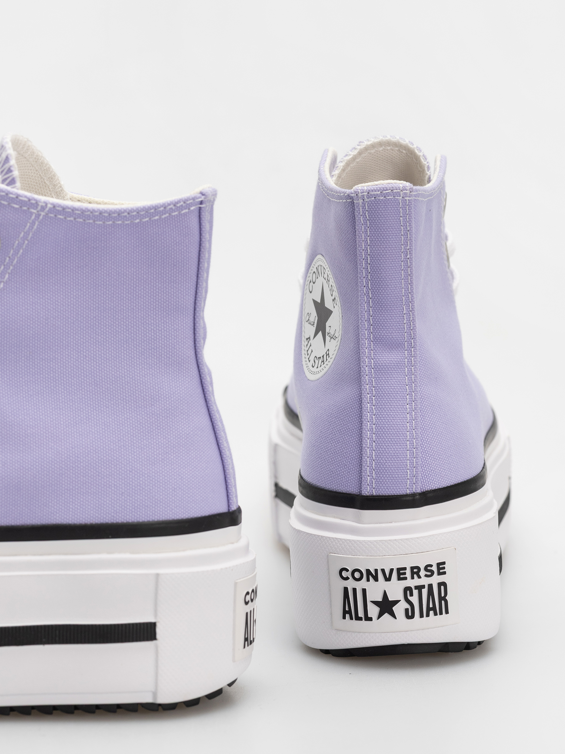 Converse Chuck Taylor All Star Lift Double Stack Hi Chucks (violet heat/egret/black)