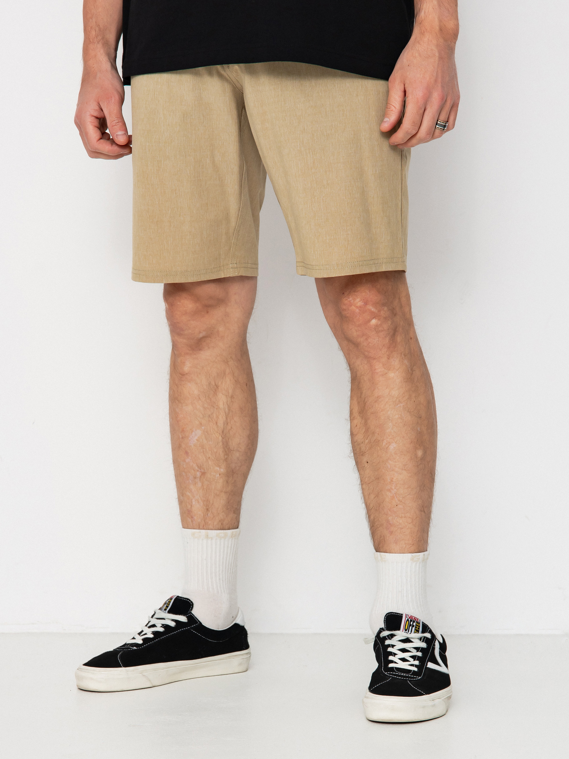Volcom Frickin Cross Shred Static 20 Shorts (dark khaki)