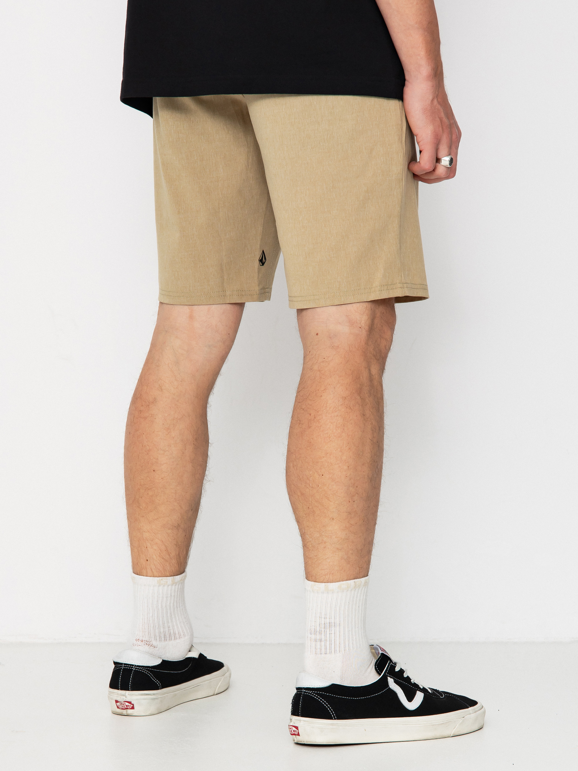 Volcom Frickin Cross Shred Static 20 Shorts (dark khaki)