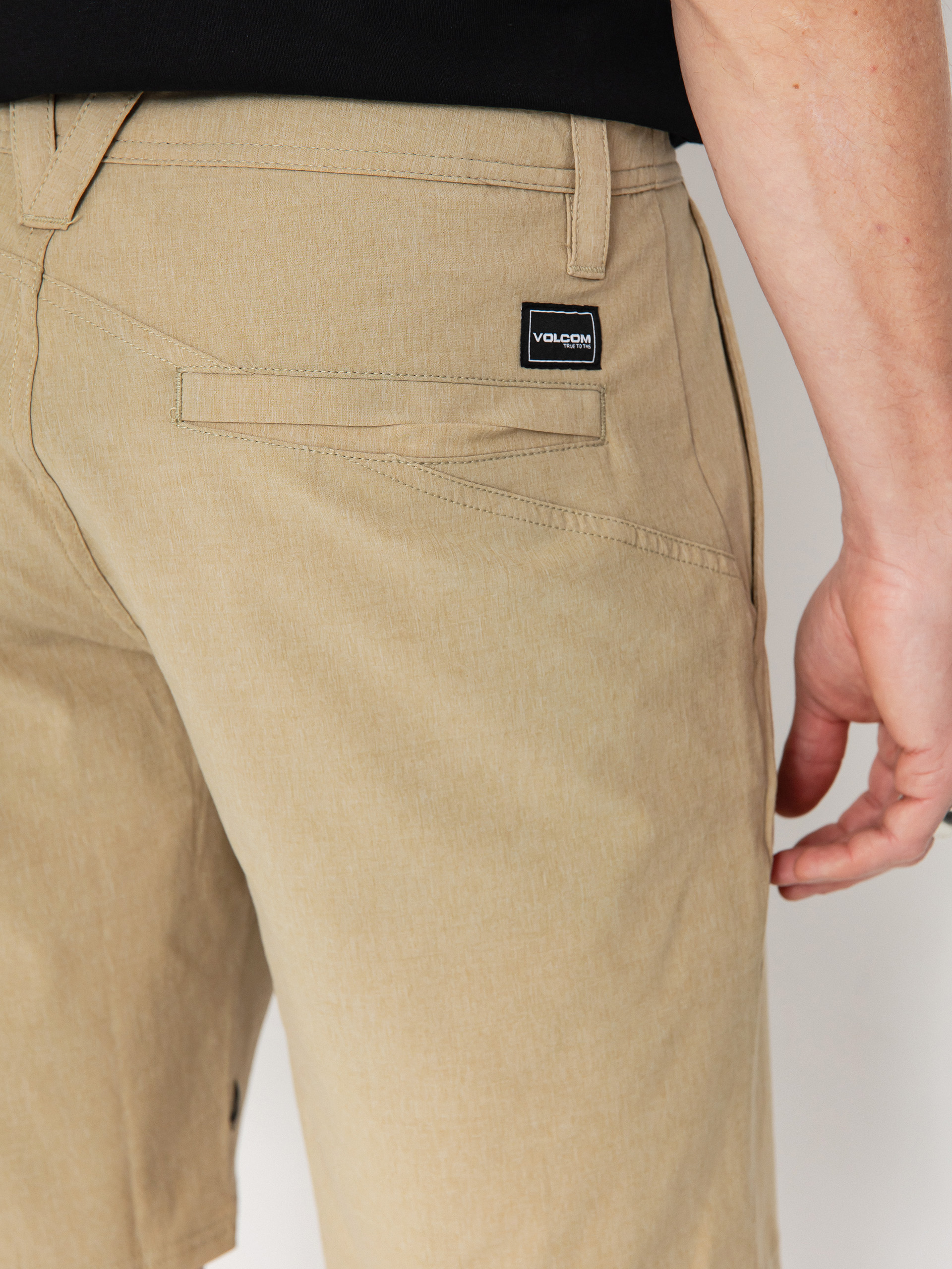 Volcom Frickin Cross Shred Static 20 Shorts (dark khaki)