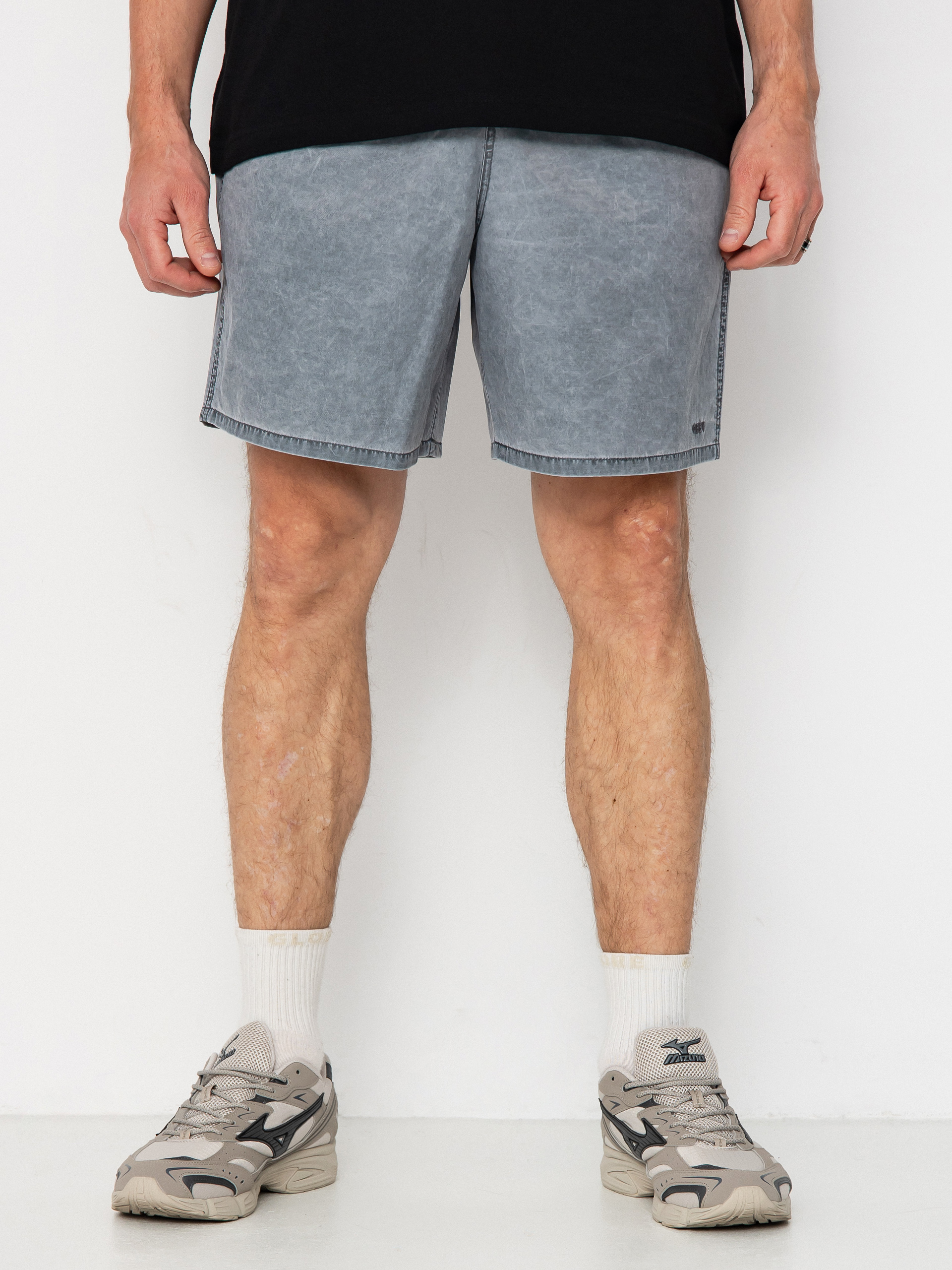 OBEY Shorts Easy Pigment Cotton Nylon - grey (pigment black)
