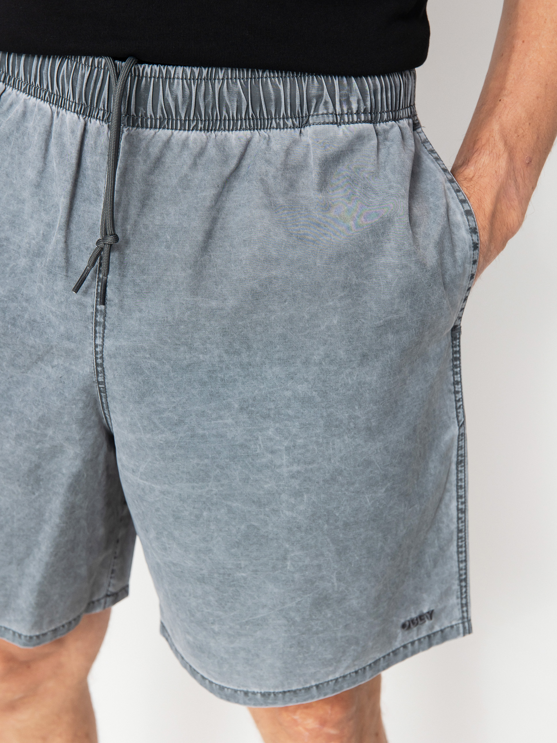 OBEY Shorts Easy Pigment Cotton Nylon (pigment black)