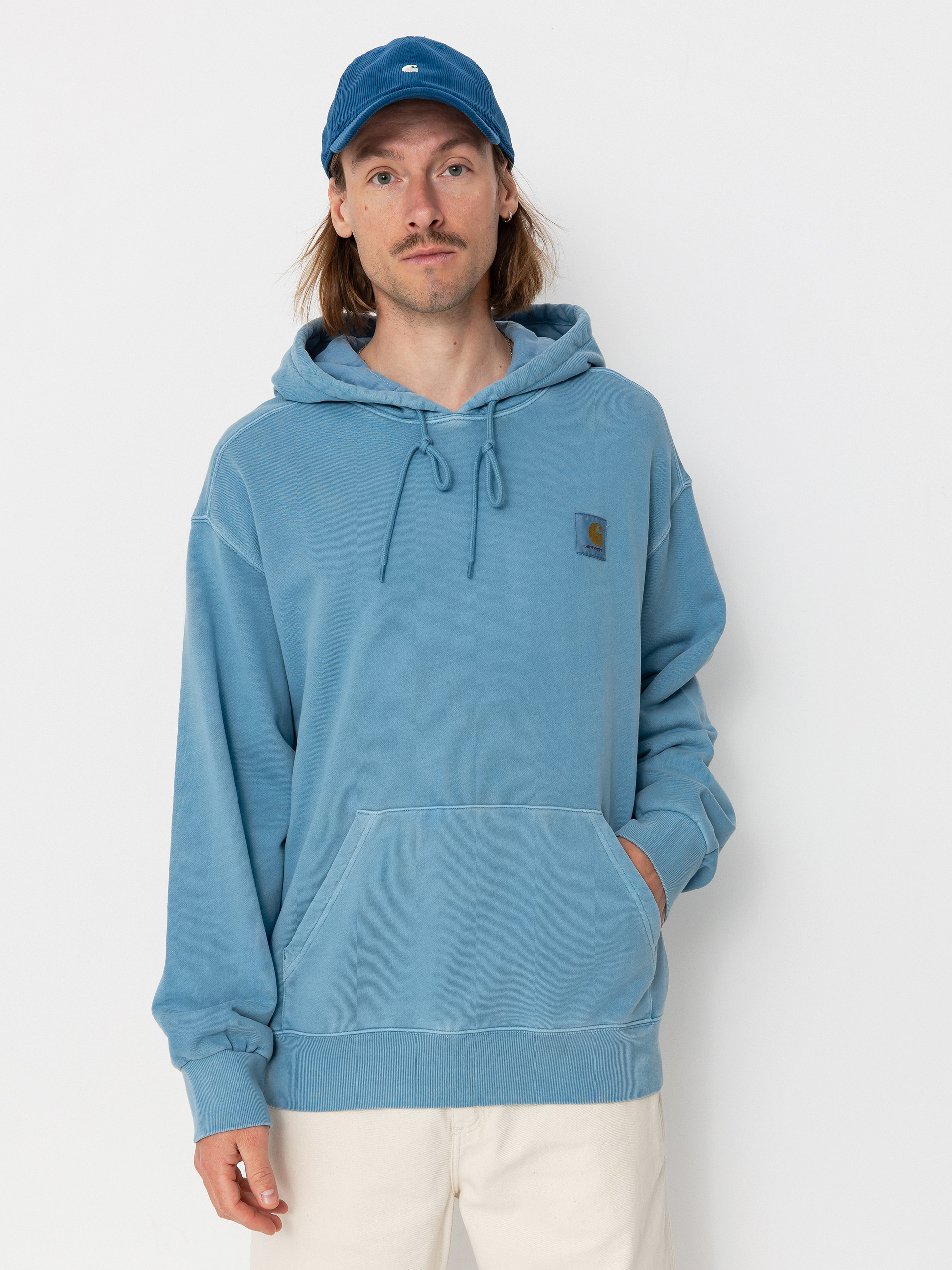 Carhartt WIP Hoodie Nelson HD (clay blue)