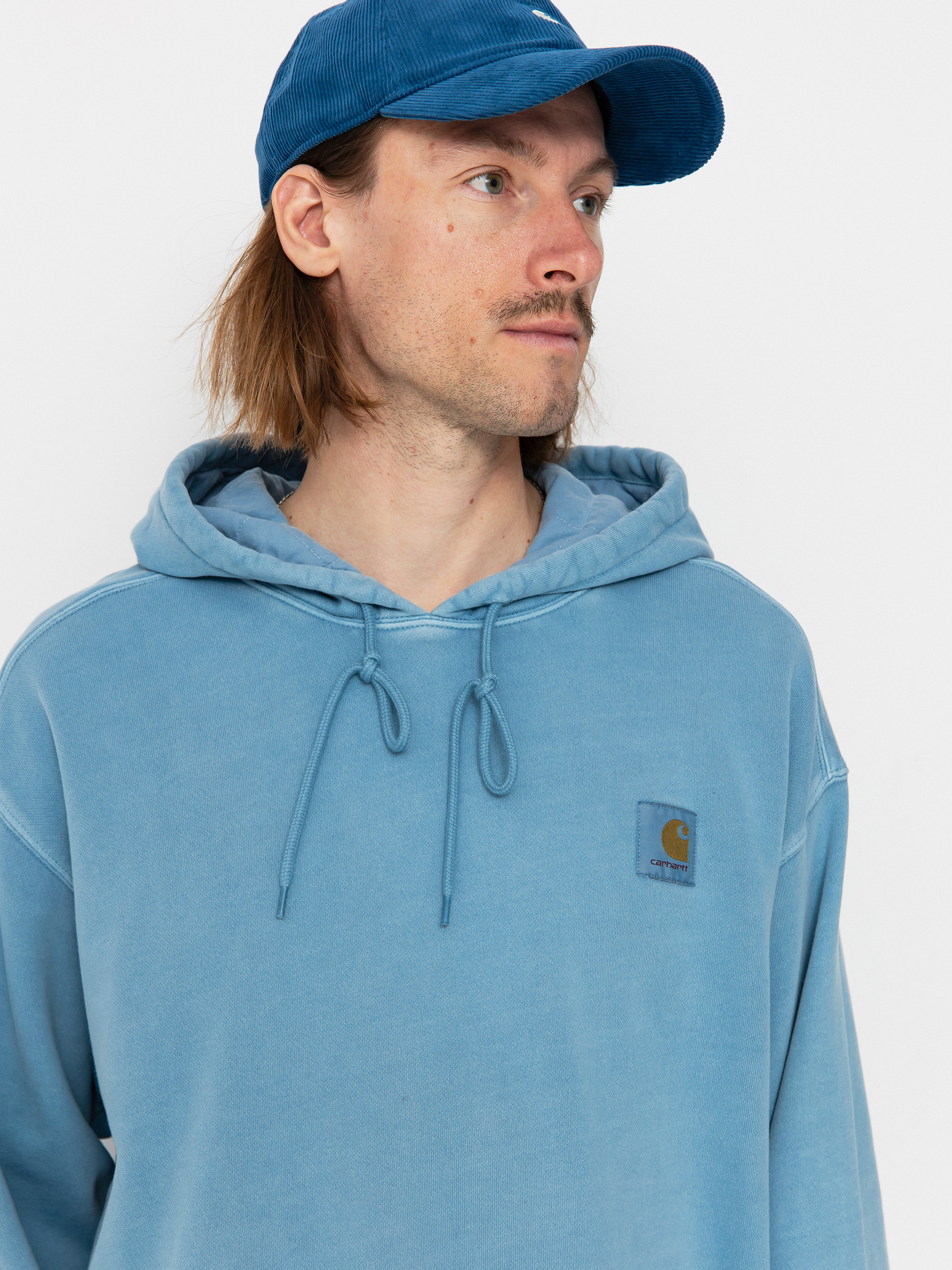 Carhartt WIP Hoodie Nelson HD (clay blue)