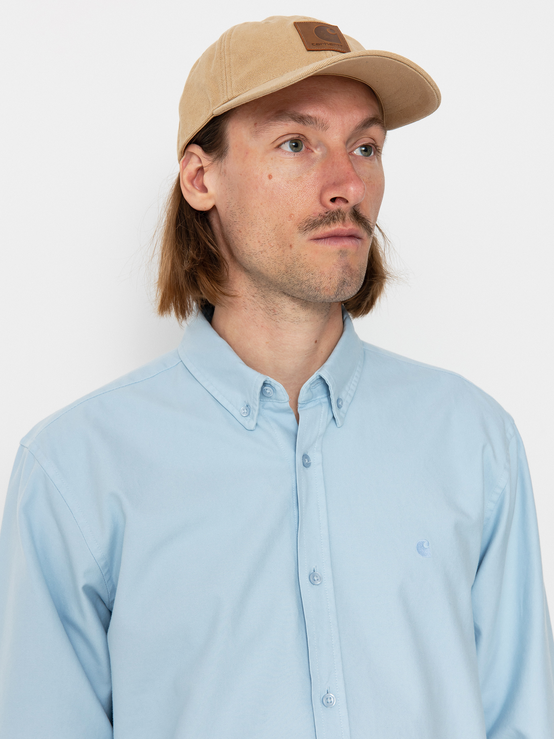 Carhartt WIP Bolton Hemd (air sky)