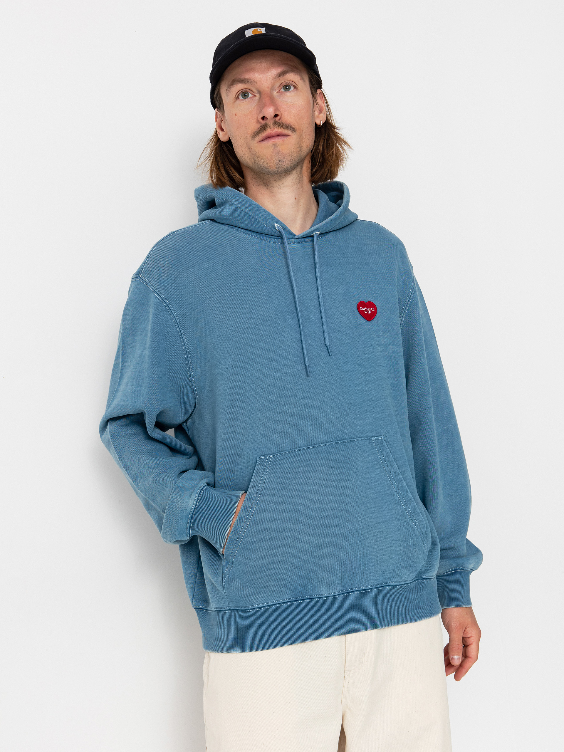 パーカー・フーディ CARHARTT WIP 'Ingo' hoodie Carhartt WIP Ingo Hooded Sweater Black Garment Dyed | L