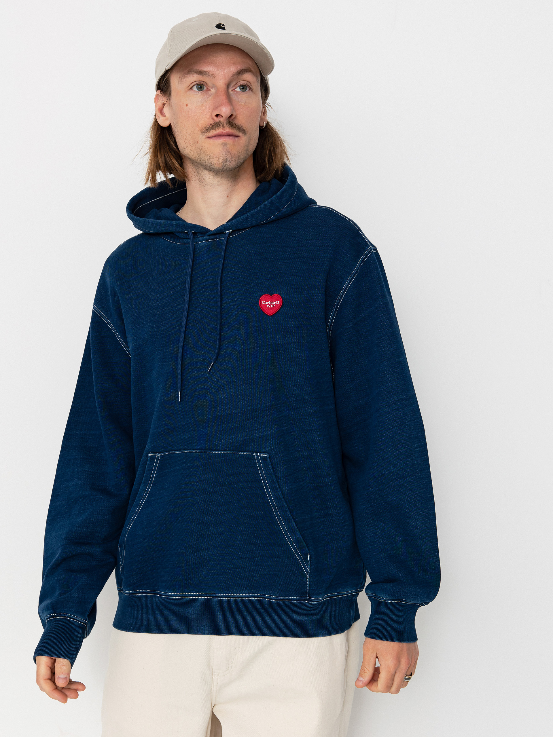 Carhartt WIP Hoodie Ingo HD - blue (dark blue)