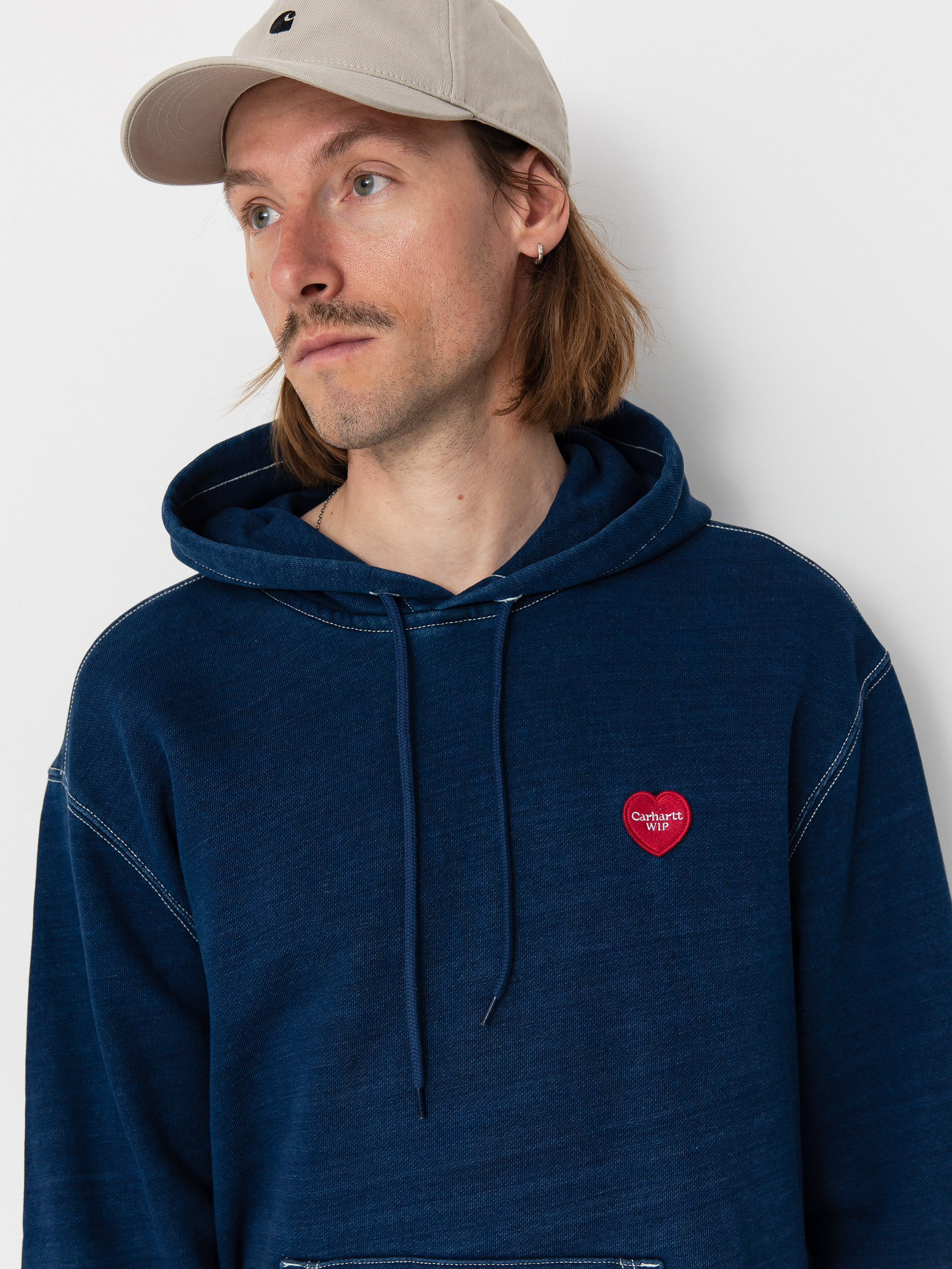 Carhartt WIP Hoodie Ingo HD - blue (dark blue)