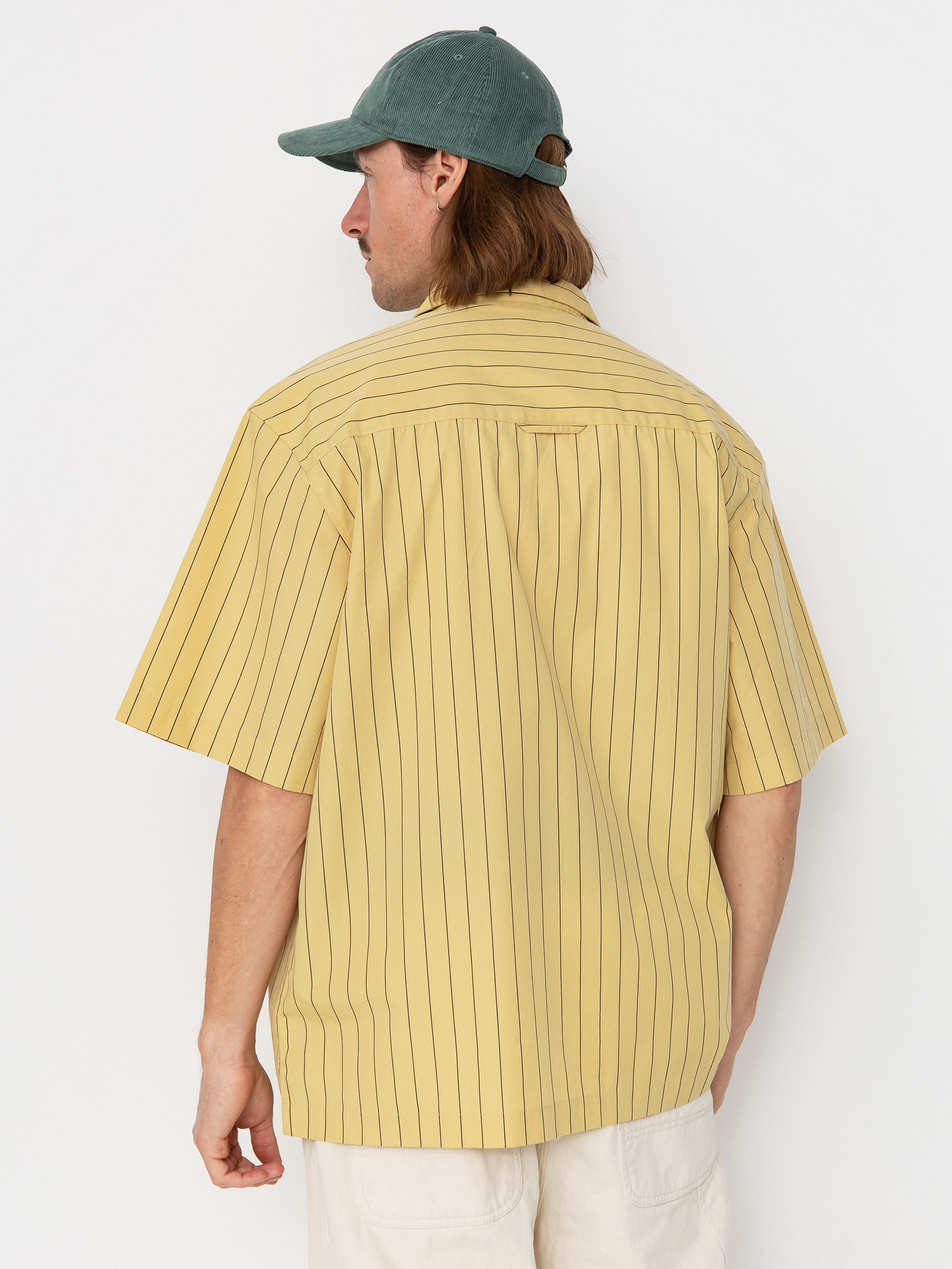 Carhartt WIP Hendry Hemd (seaton stripe/straw/liberica)